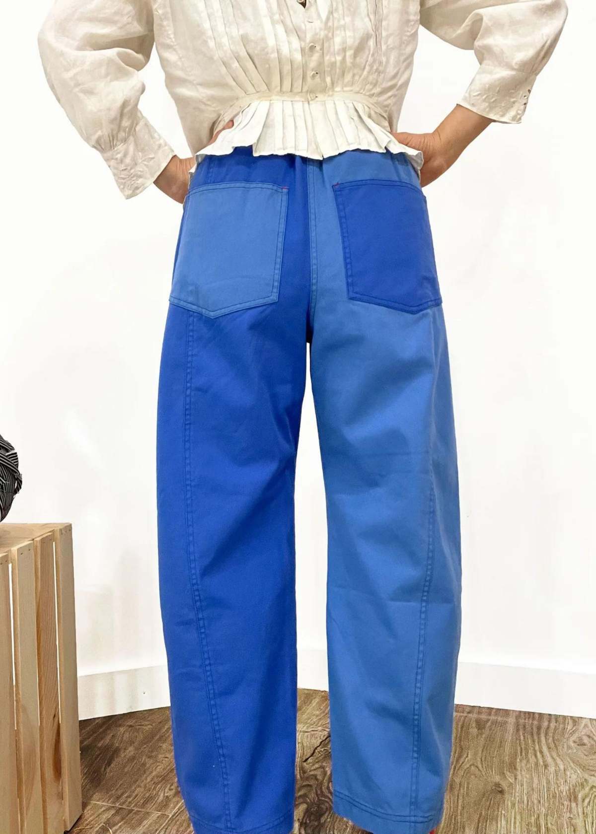 Verity & Daughters Janus II With Side Pockets - Blue | Size Large