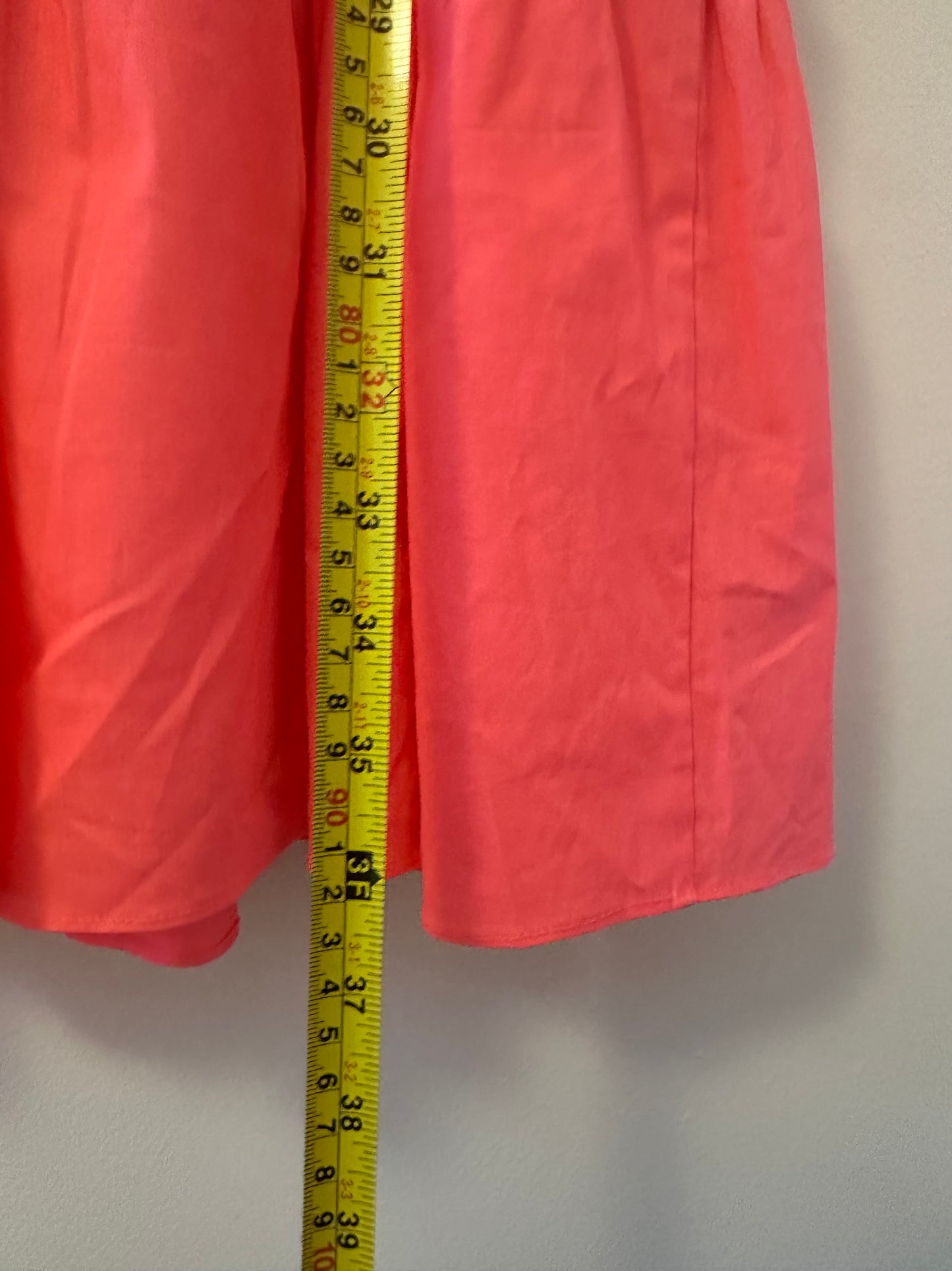 Lily Pulitzer Elina Coral Sleeveless Stretch Dress - Size 10