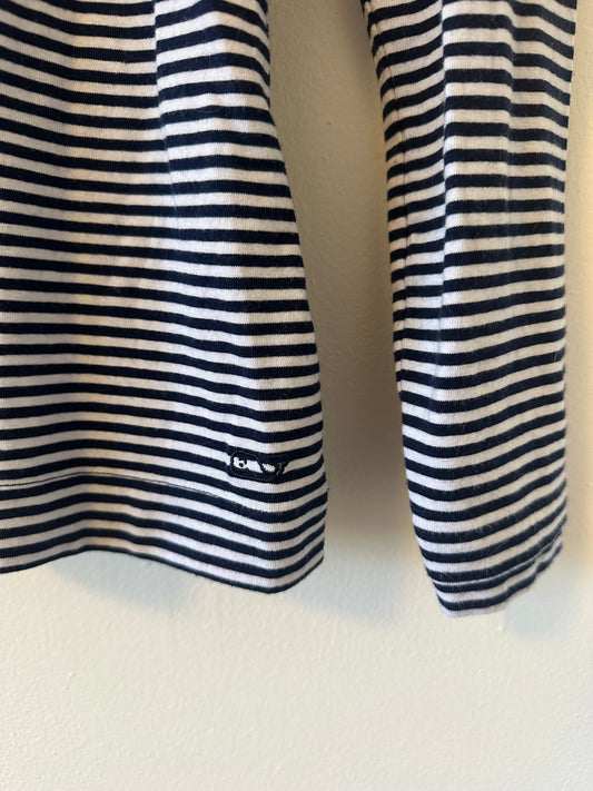 Vineyard Vines Striped Turtleneck Long Sleeve Top Size Small