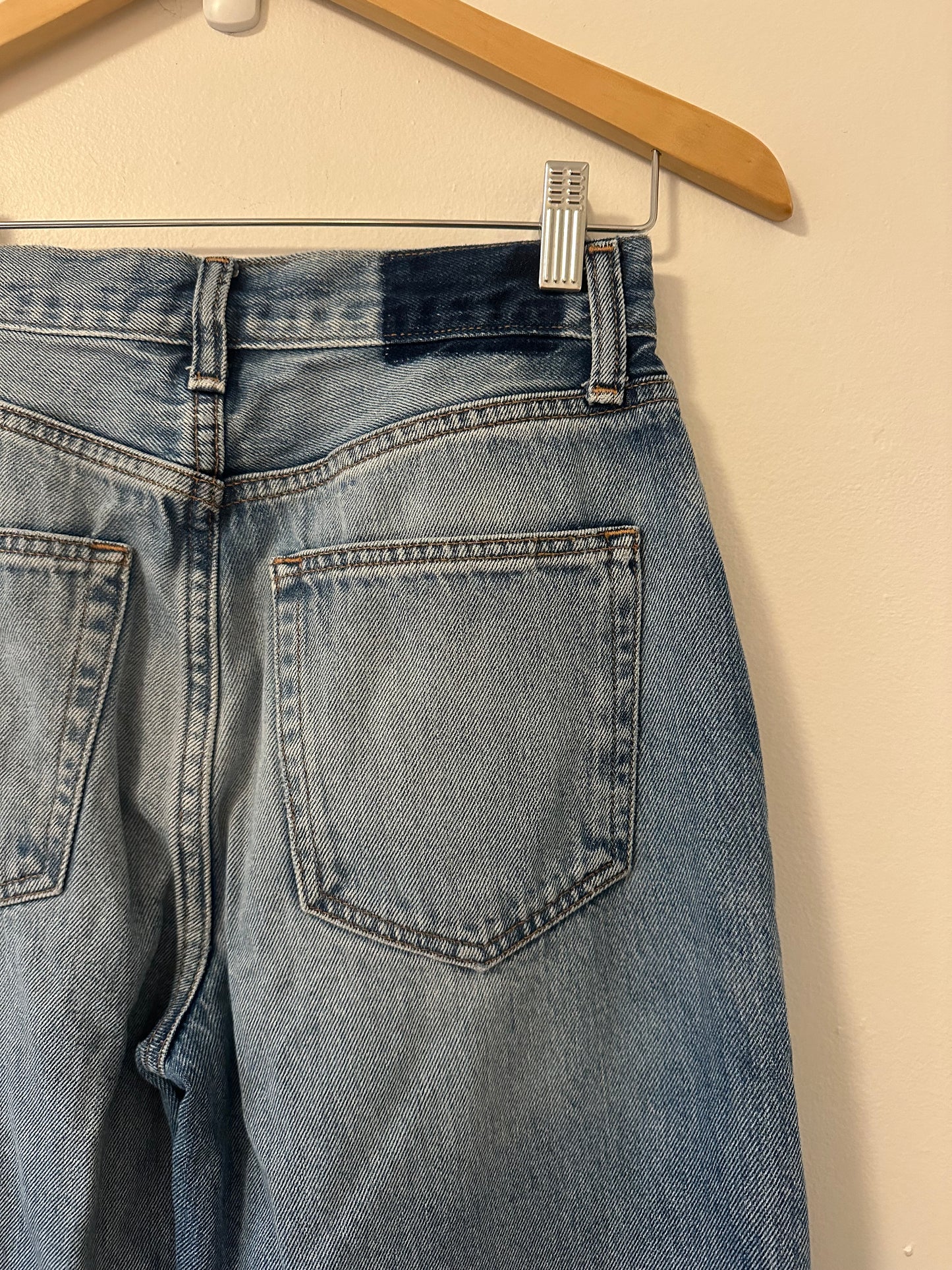 Etica Tyler Vintage Straight Leg Jeans - Size 25