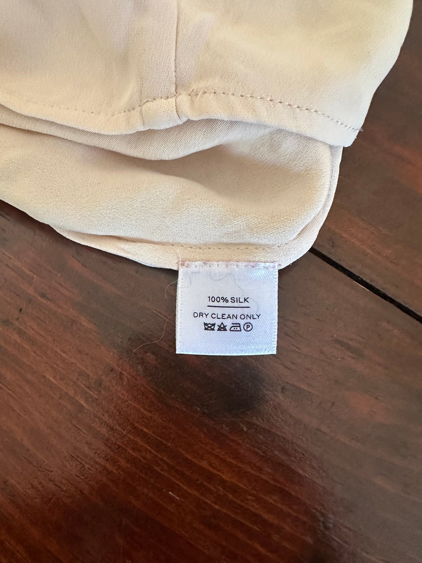 Cuyana Silk Tank Top in Blush Pink- Size Medium