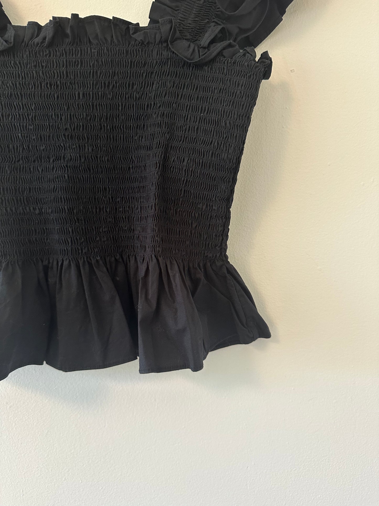 Hill House The Paz Nap Top in Black Size XS