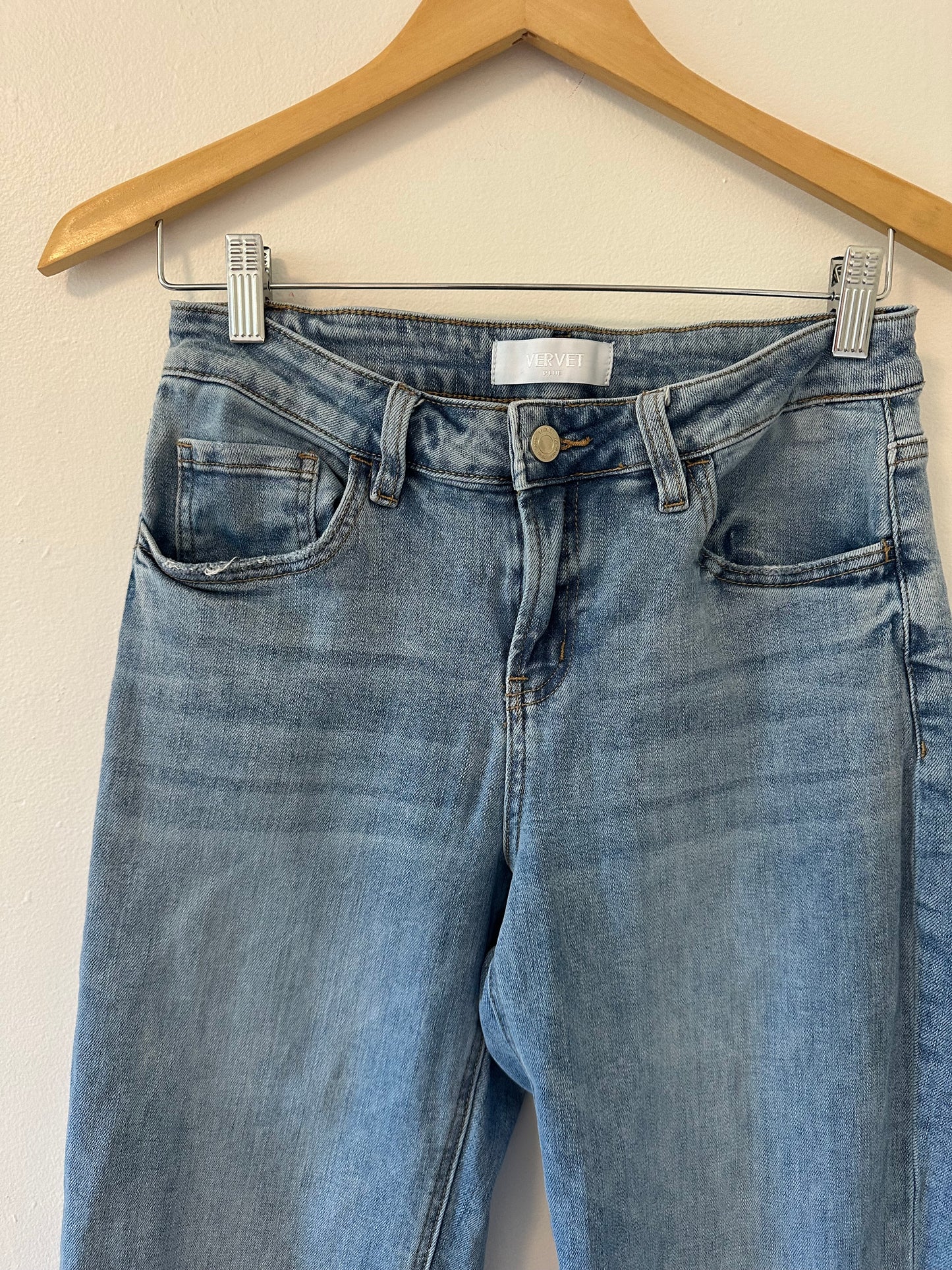 Vervet Leann Mid Rise Dad Jeans - Size 27