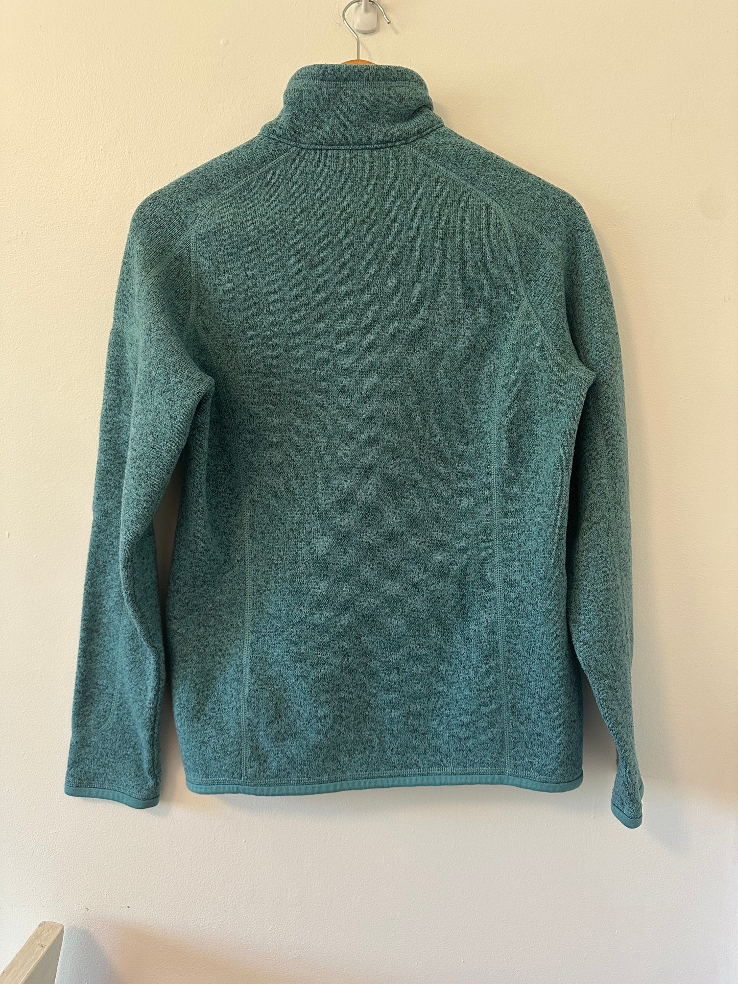 Patagonia Women’s 1/4 Zip Better Sweater Fleece in Beryl Green - Size Medium