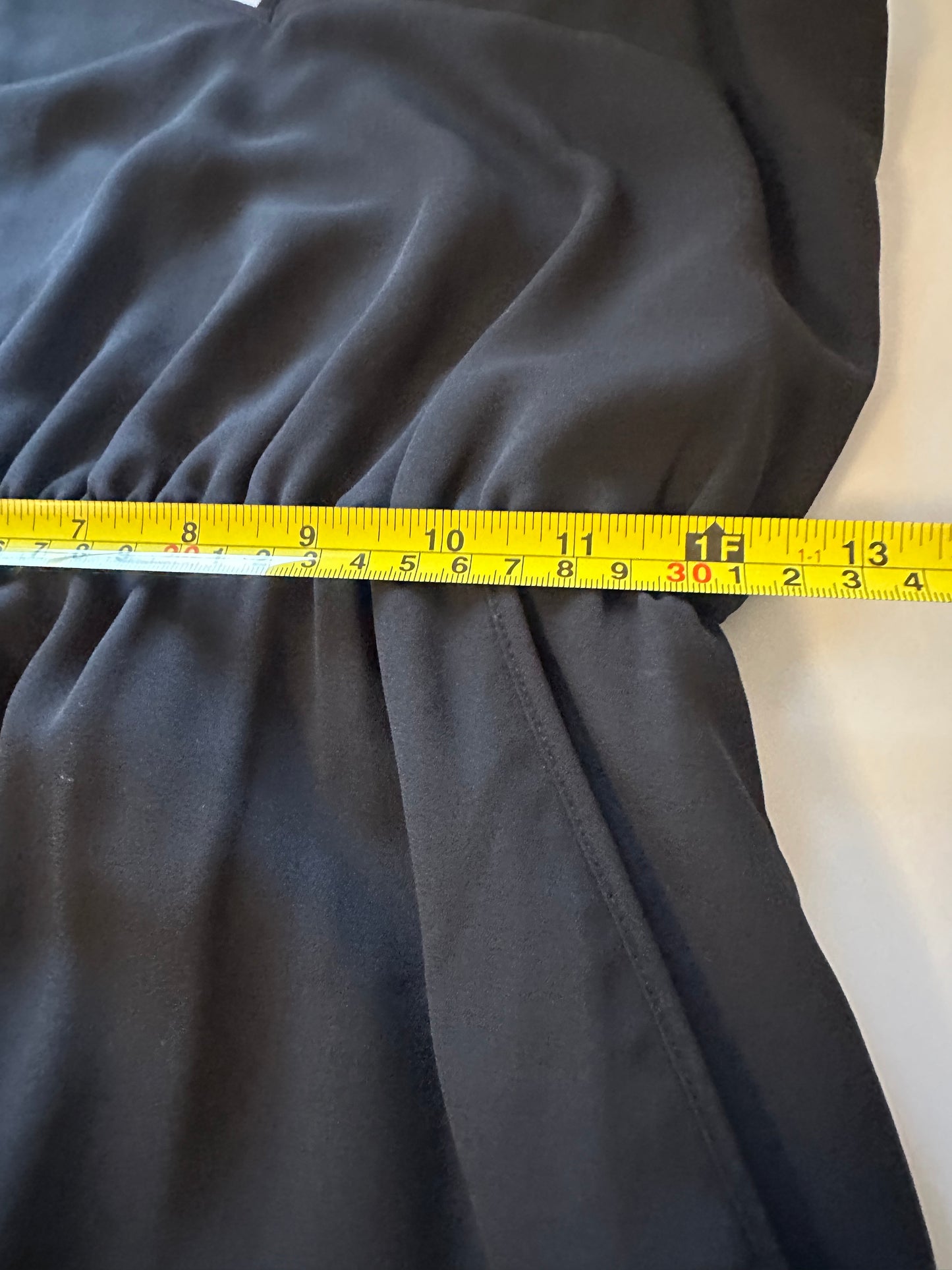 Banana Republic Black Strappy Mini Dress With Pockets | Size 0