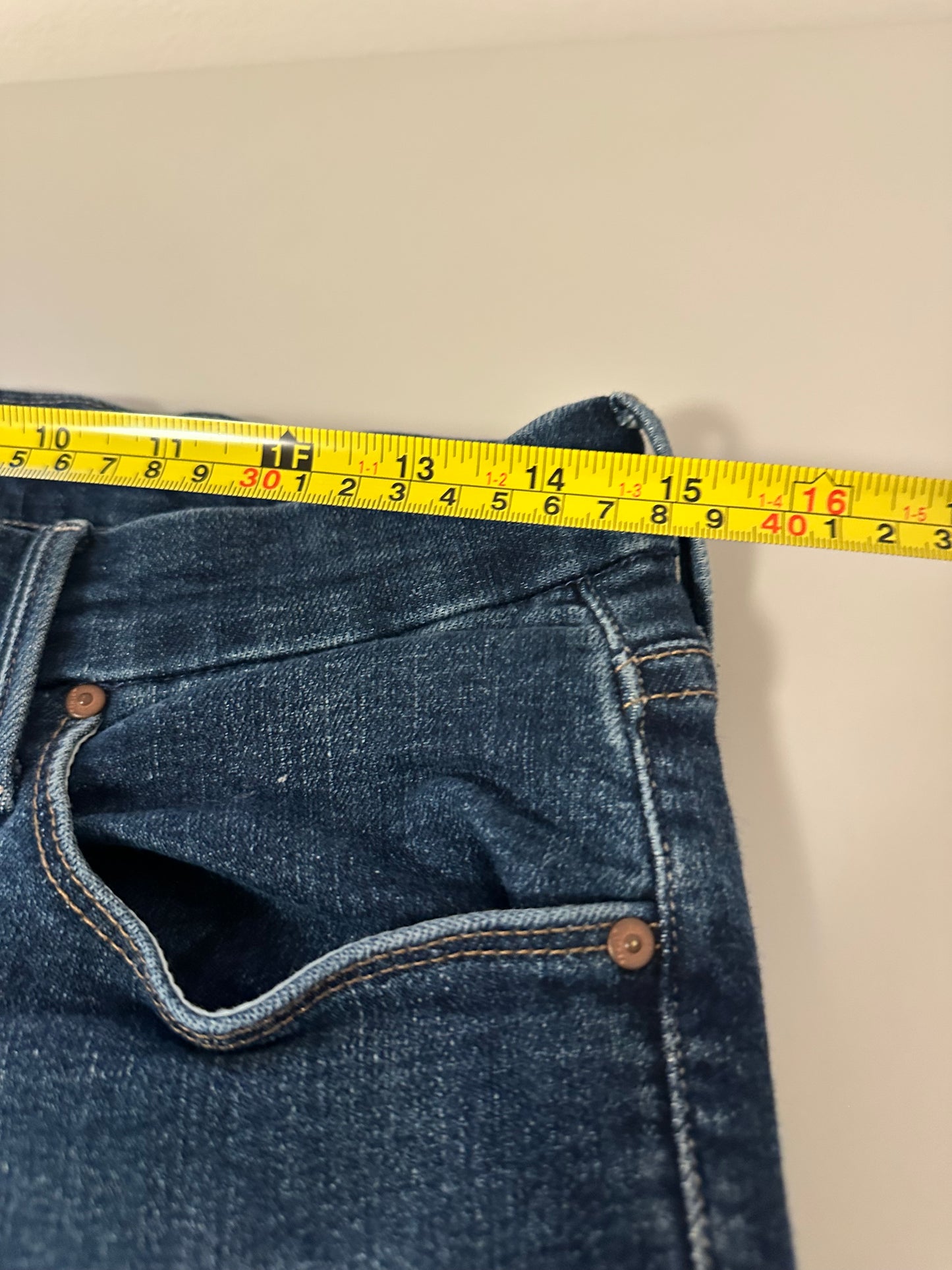 Mother Denim The Looker Ankle Fray Jeans In Hot Springs Wash | Size 29