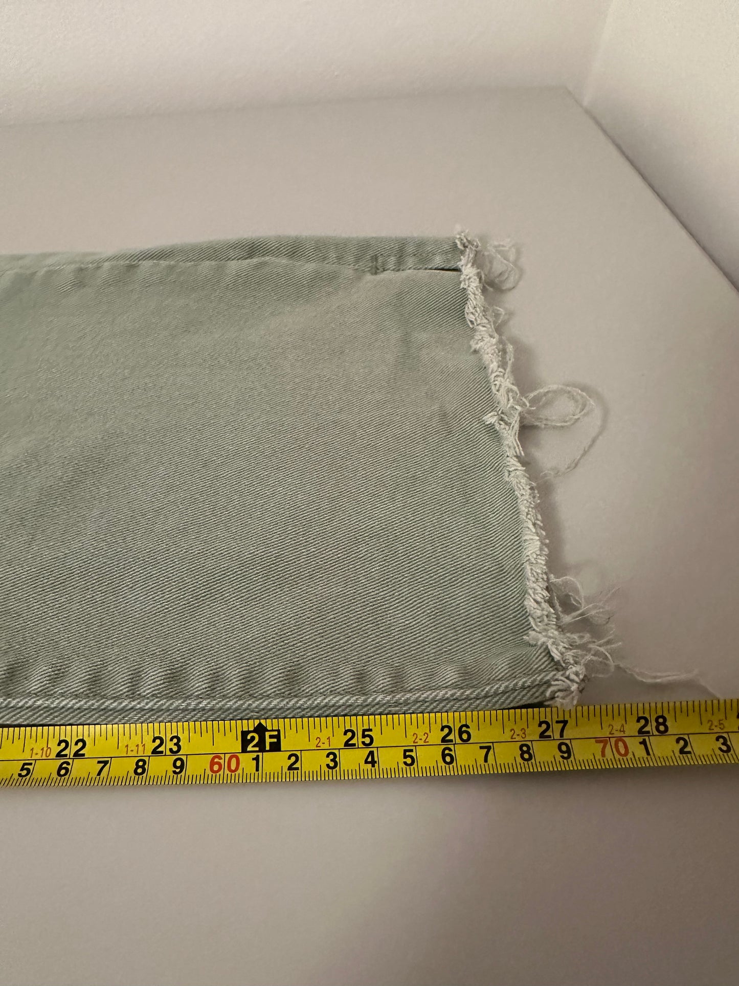 Risen Straight Leg Women's Sage Green Jeans | Size 29