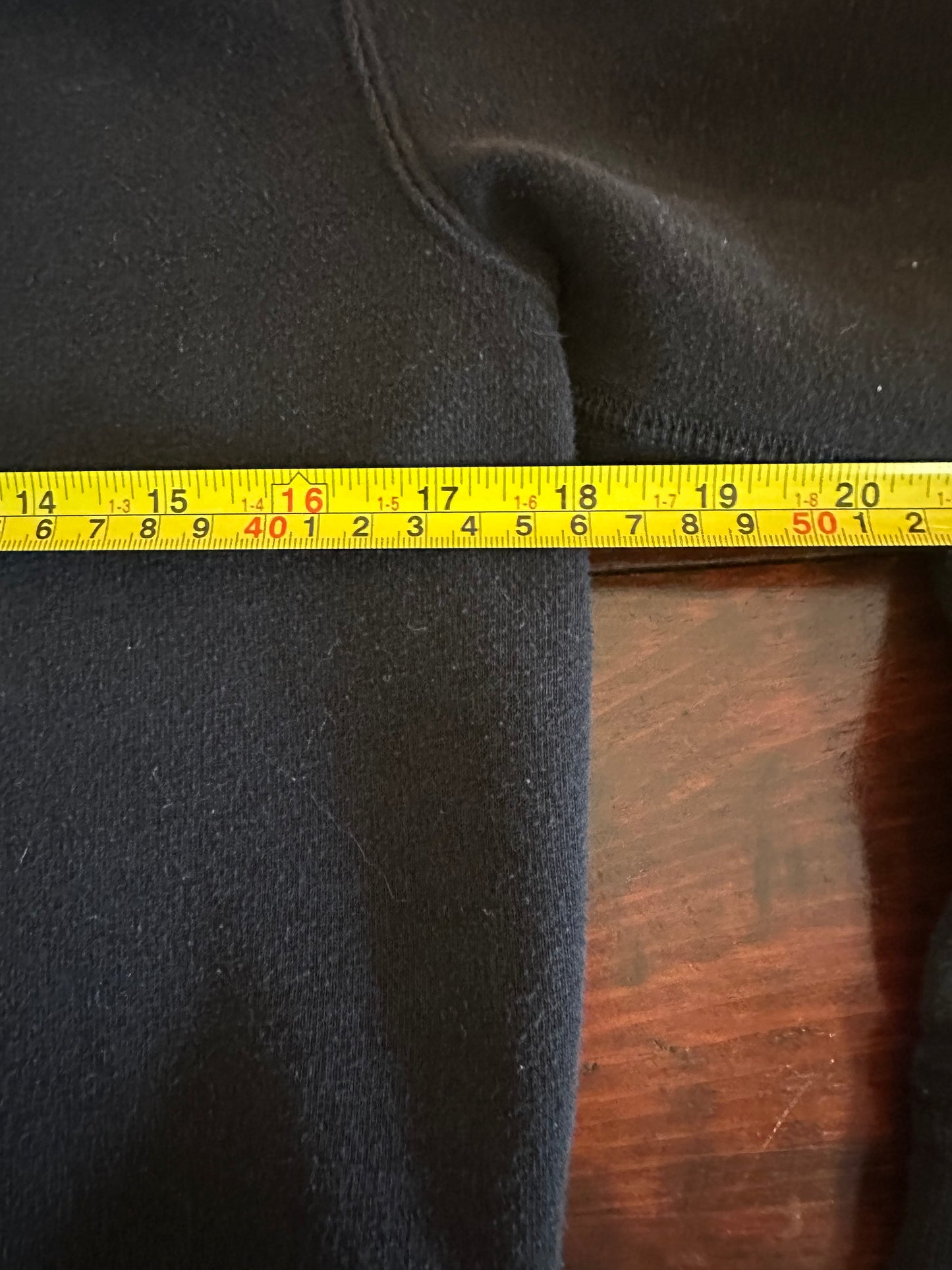 Ralph Lauren Black Sweatshirt with Skiing Polo Bear Size Small