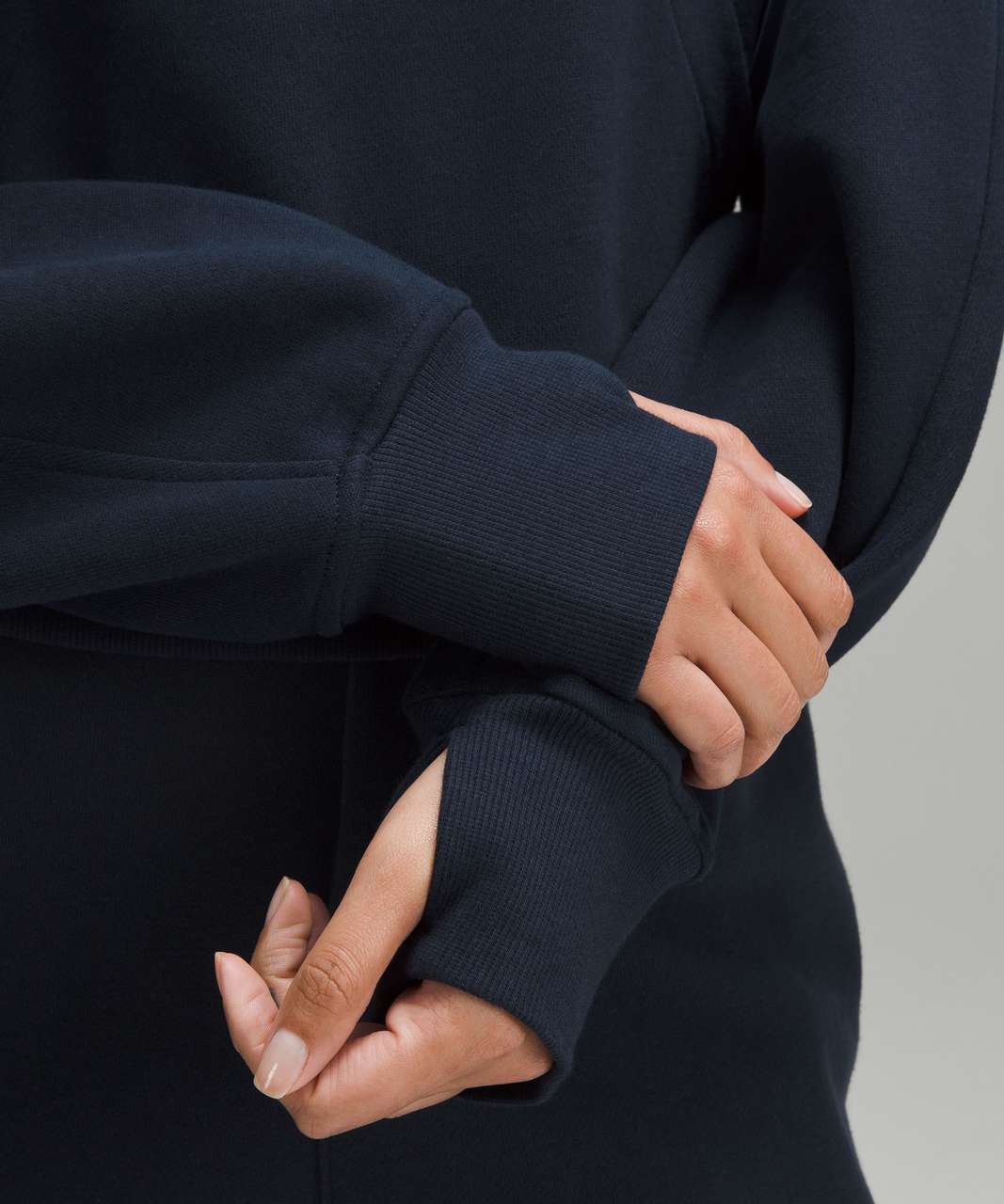 Lululemon Athletica - Oversized Scuba Hoodie Sweatshirt in True Navy