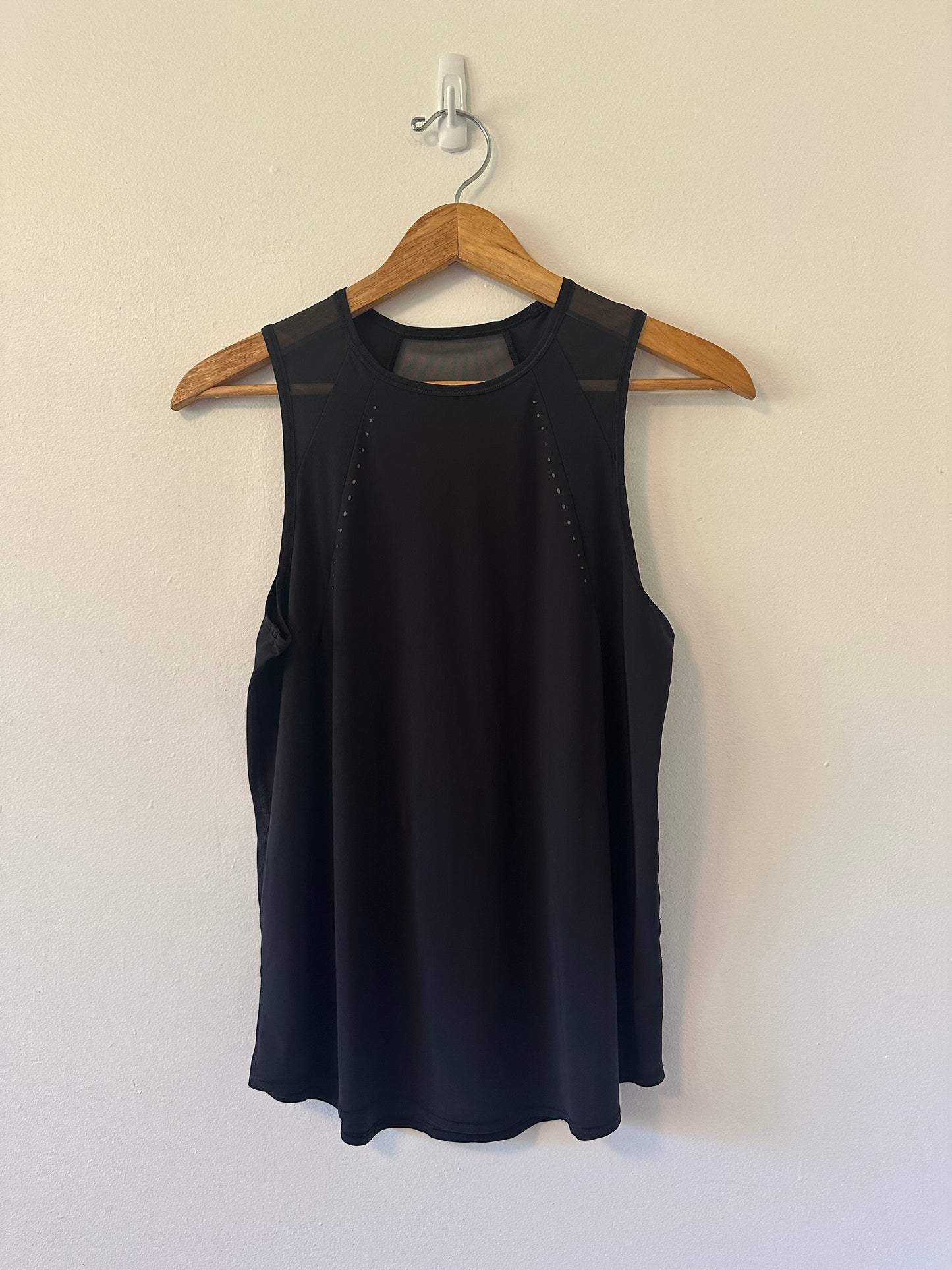 Lululemon Athletica Black Sculpt Running Lightweight Tank Top | Size 10