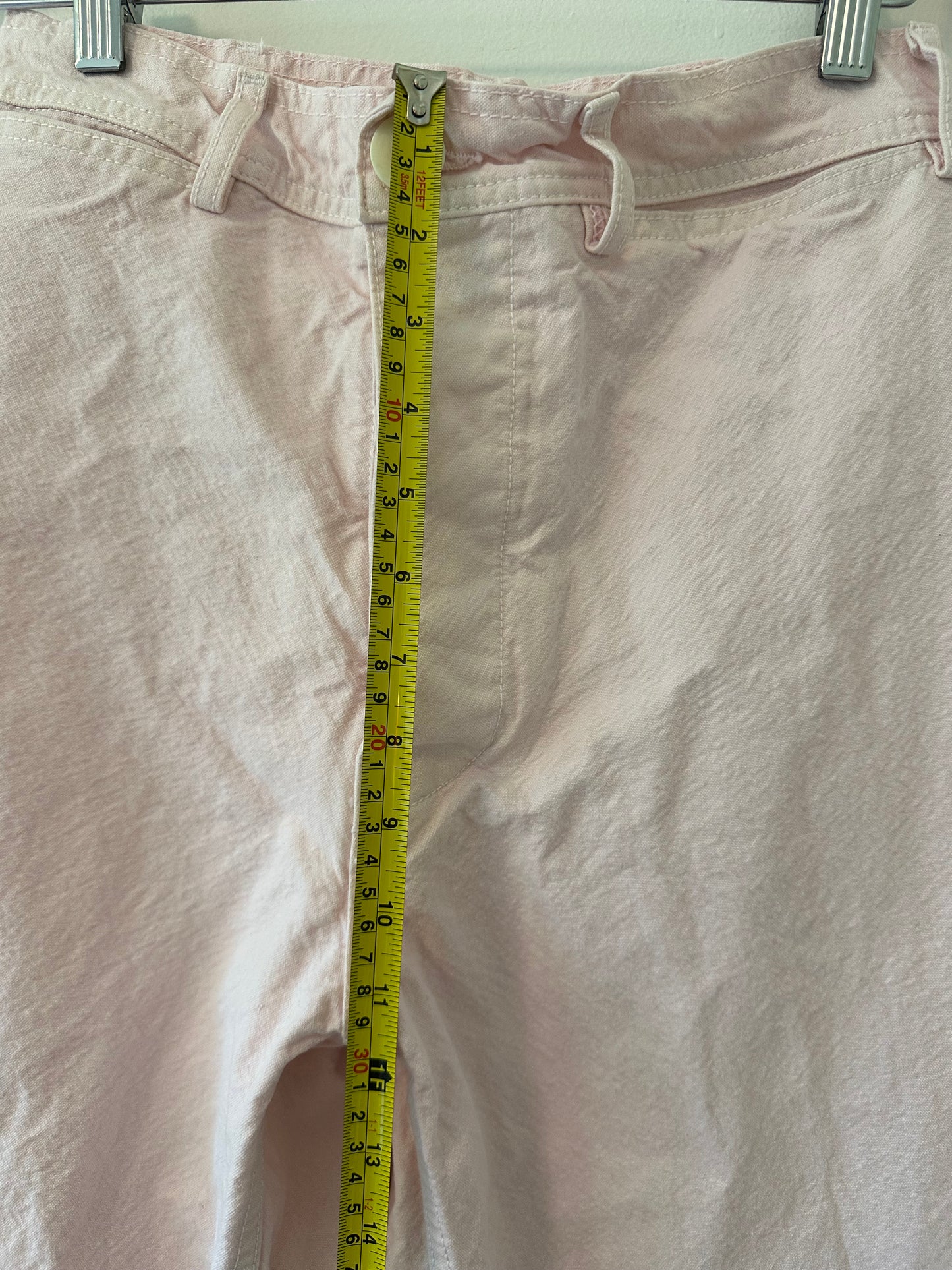 Jesse Kamm Women's Pink Wide-Leg Sailor Pants Size 6