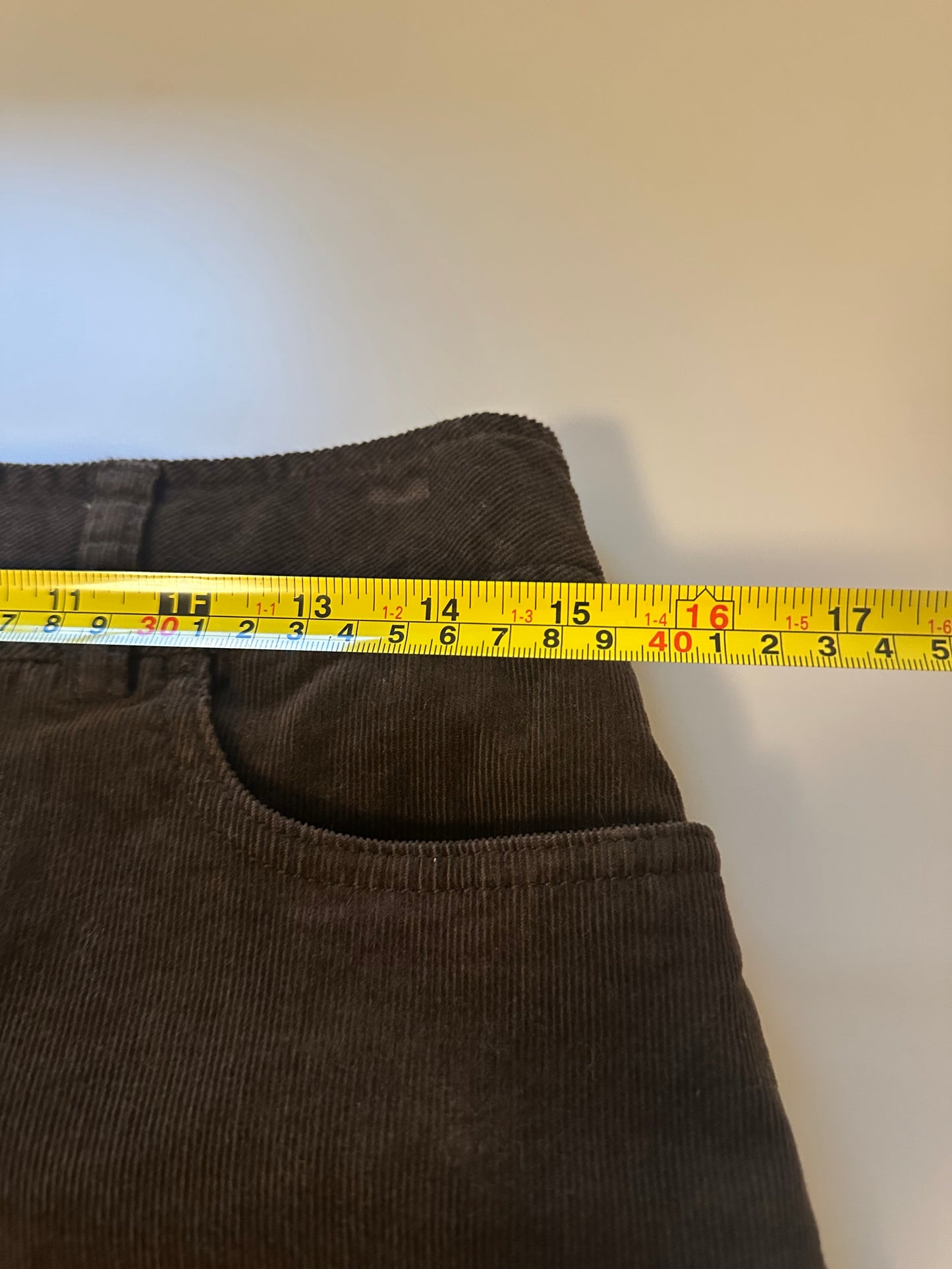 Eastern Mountain Sports Brown Corduroy Mini Skirt - Size 4