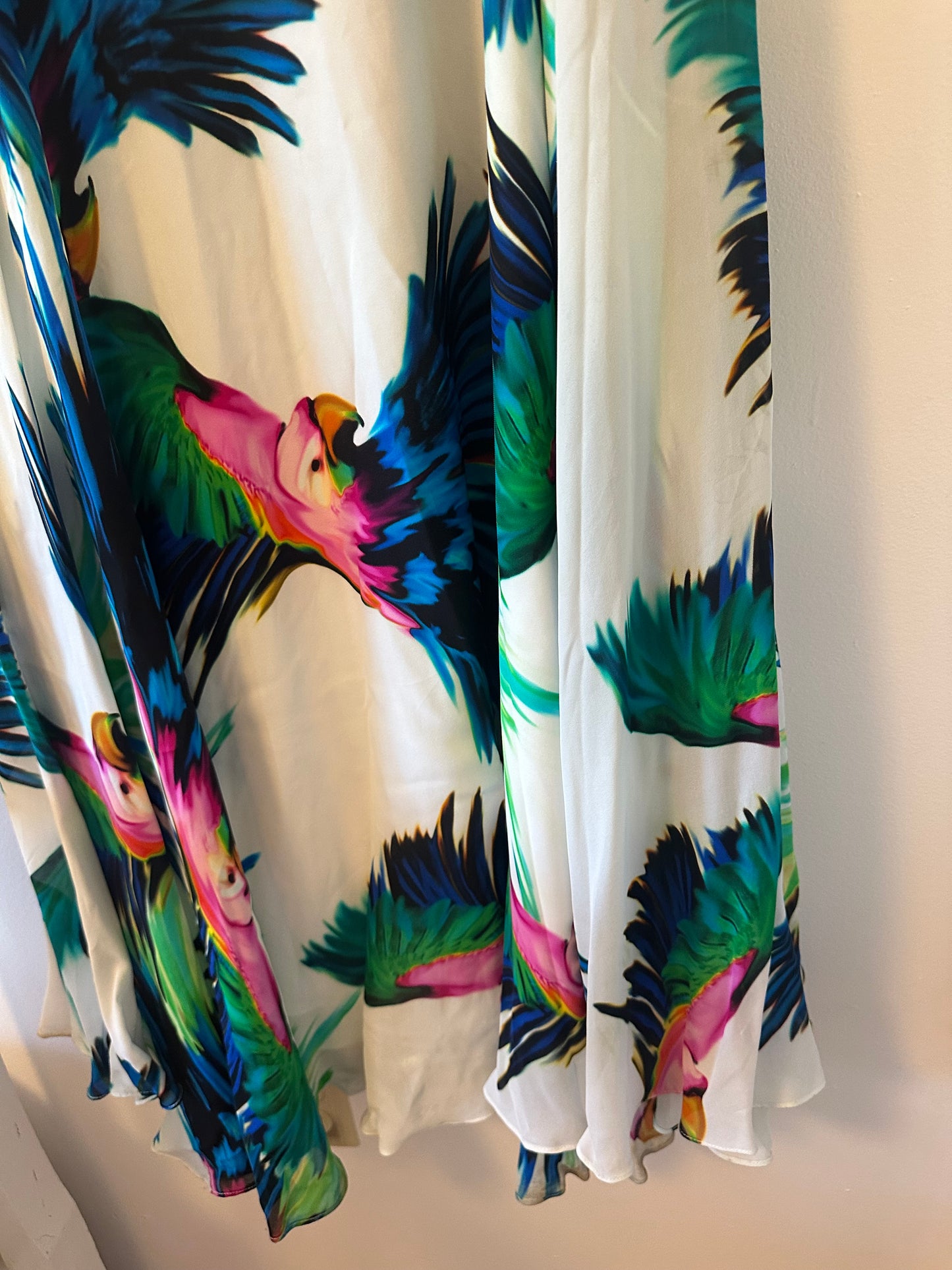 Milly Tropical Print Maxi Skirt Size 8