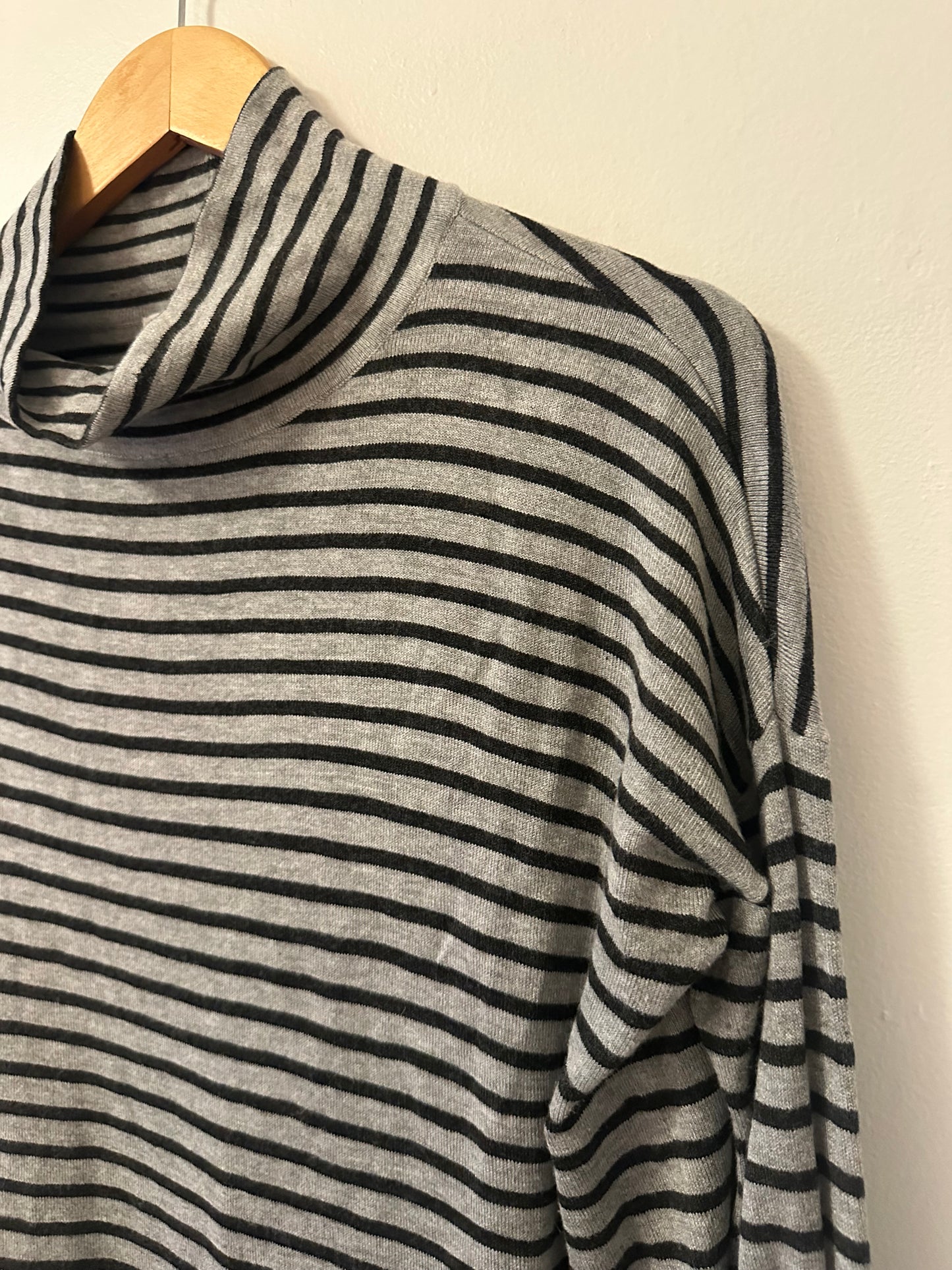 Workshop Republic Clothing Striped Turtleneck - Size Small