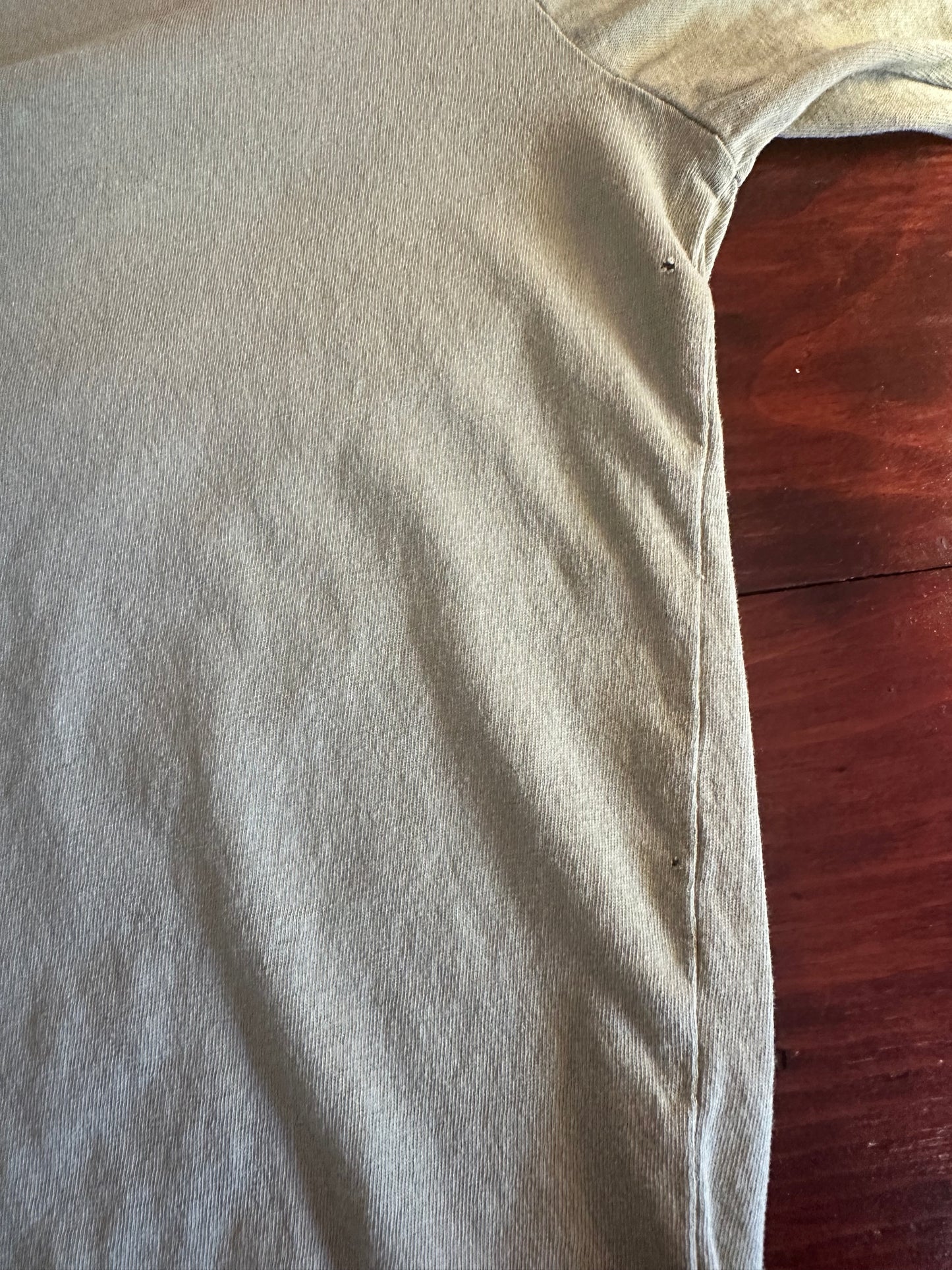 Perfect White Tee Sinatra V-Neck Long Sleeve T-Shirt Top - Size Medium