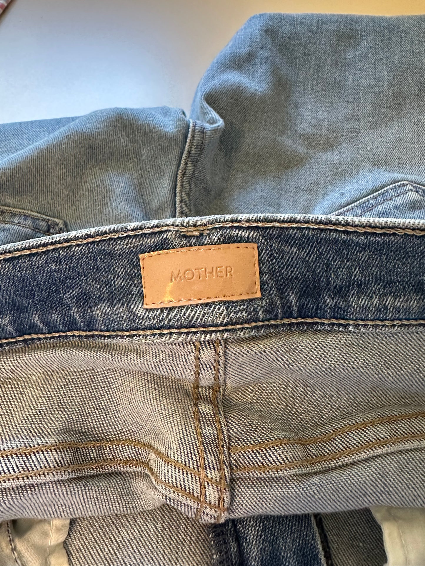 MOTHER The Insider Crop Step Jeans in Different Strokes | Size 30