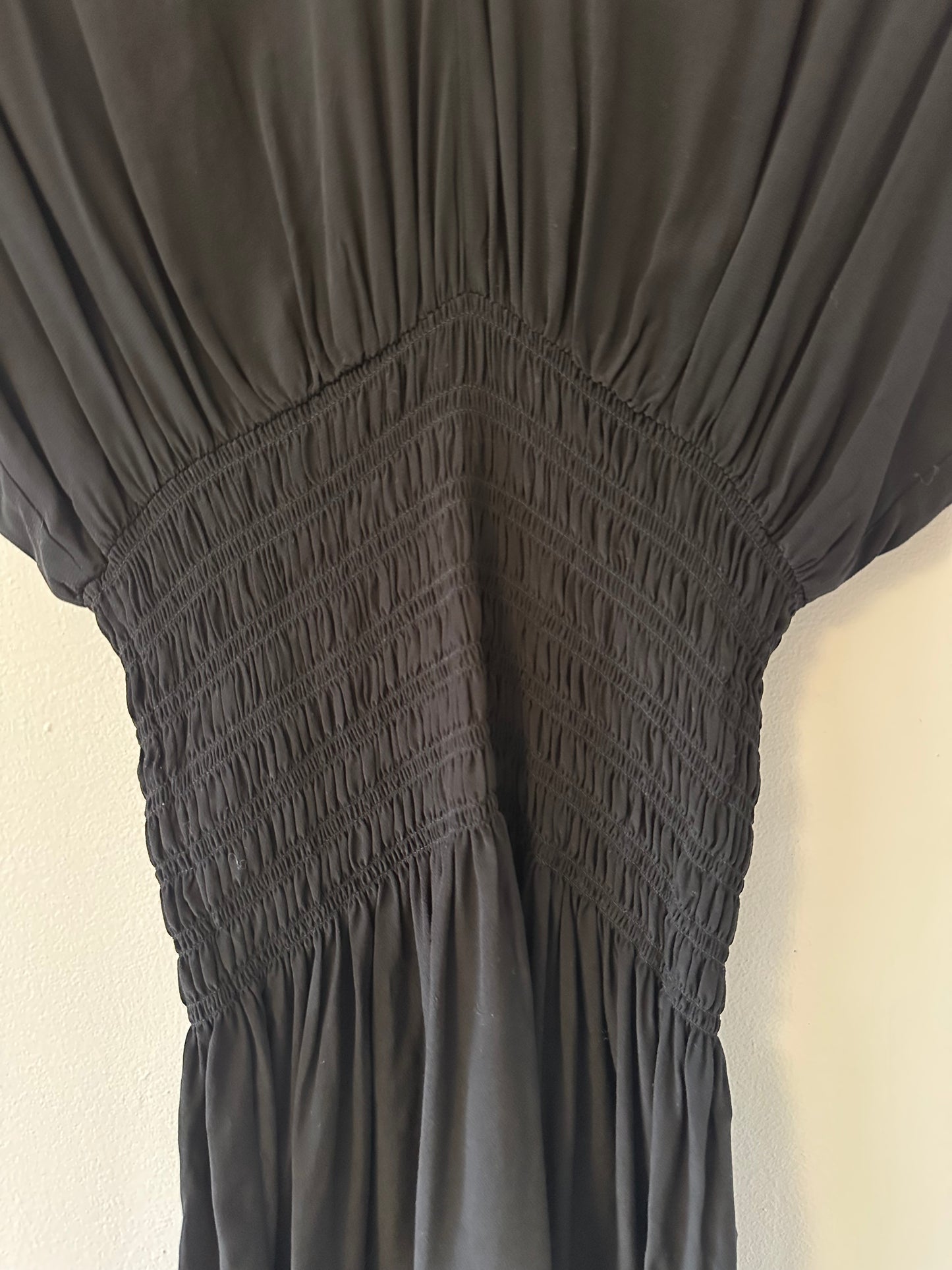 NWT Siera Rails Black V-Neck Mini Dress | Size XS