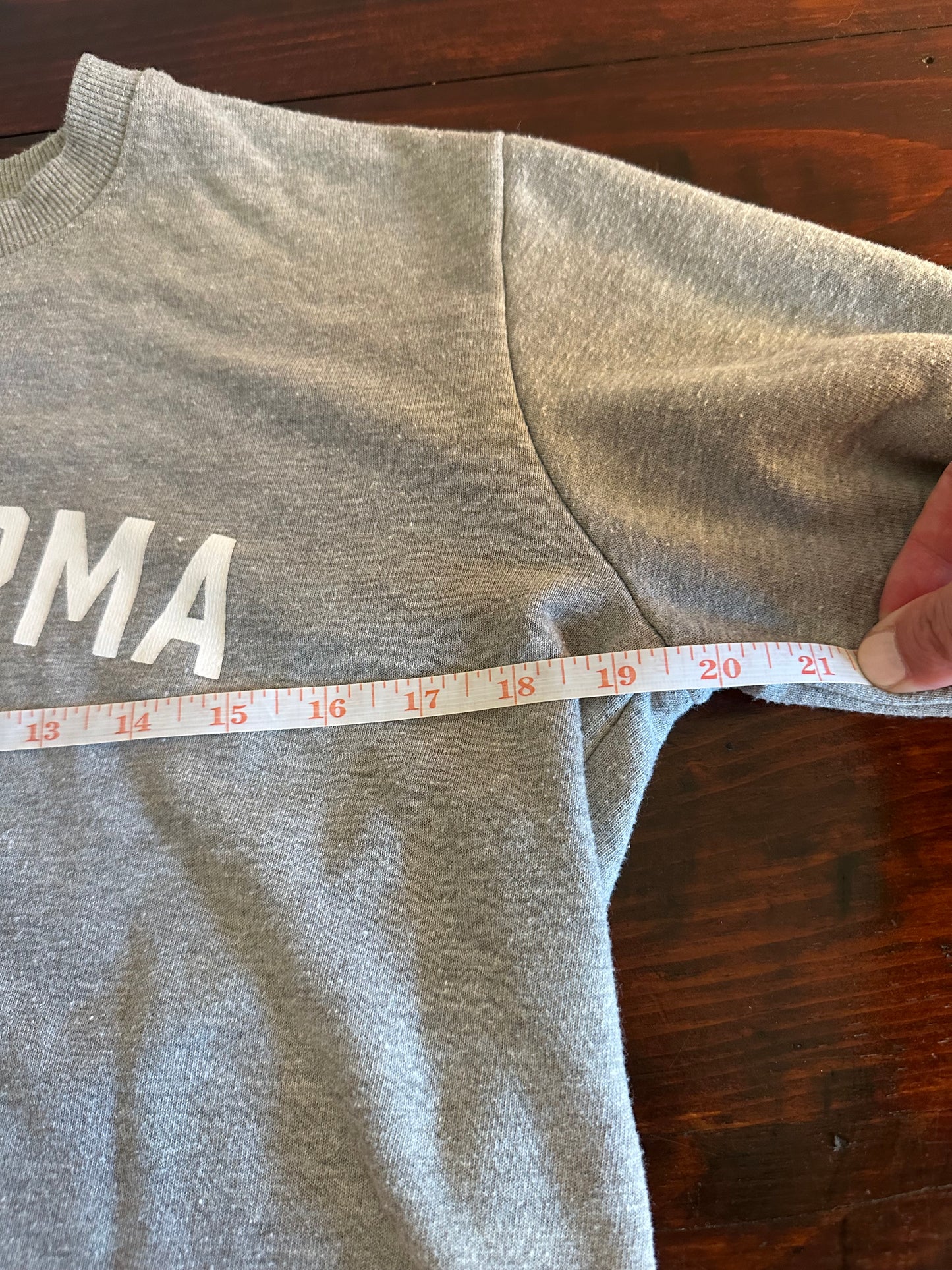 Spiritual Gangster Gray 'Good Karma' Sweatshirt Size Medium