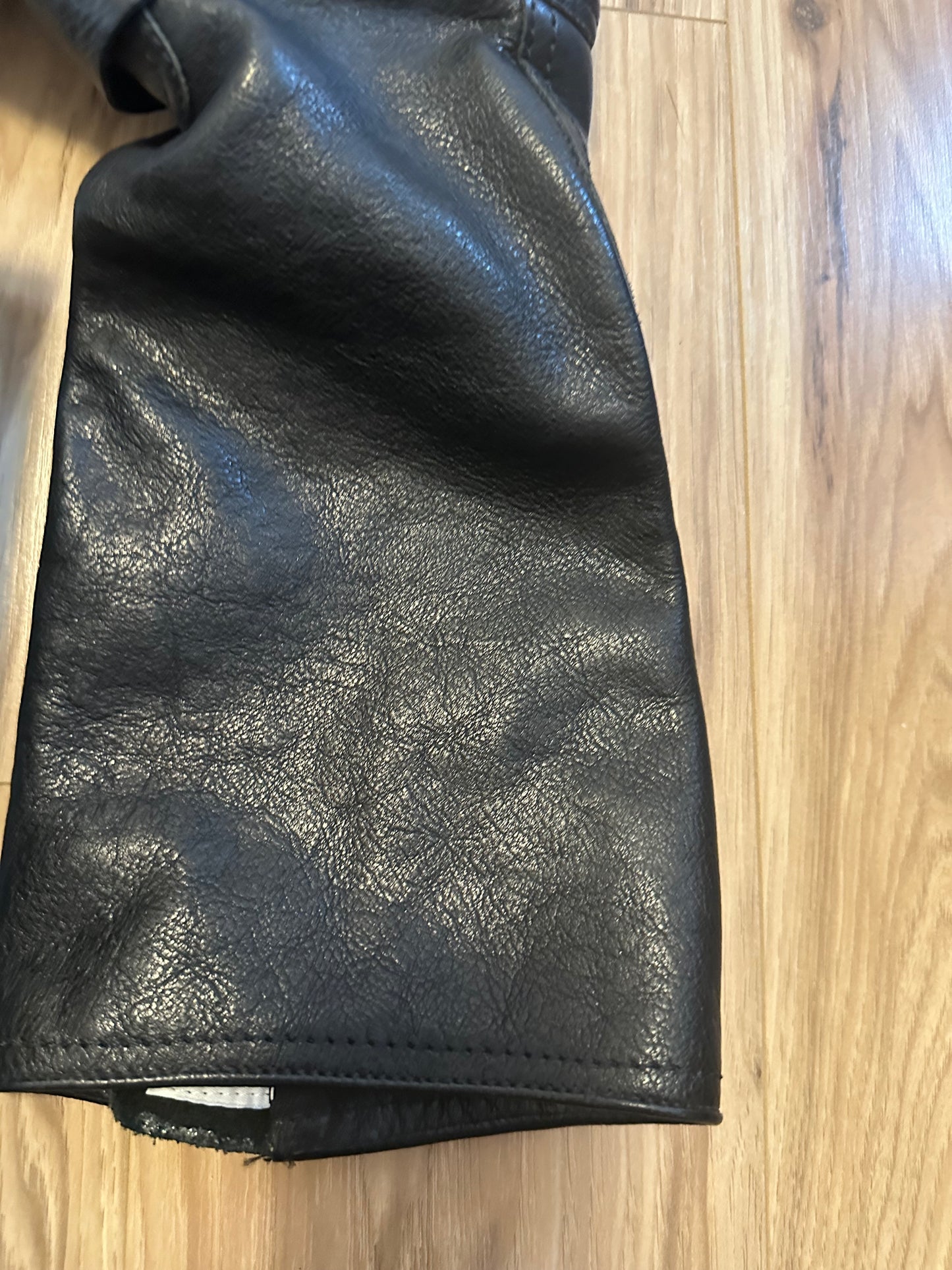 Frye Veronica Slouch Black Leather Pull On Buckle Boots | Size 6