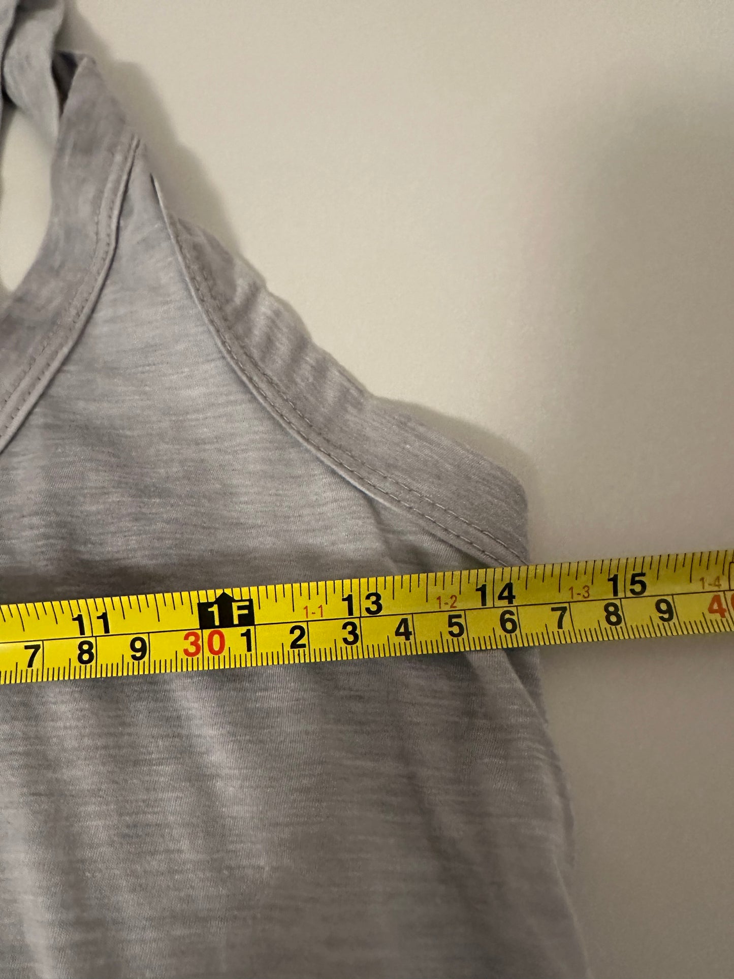 James Perse Gray Racerback Tie-Dye Maxi Dress | Size Small