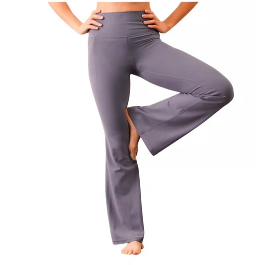 NWT Athleta Salutation Stash High Rise Flare Pant in Dusk Violet | Size XS