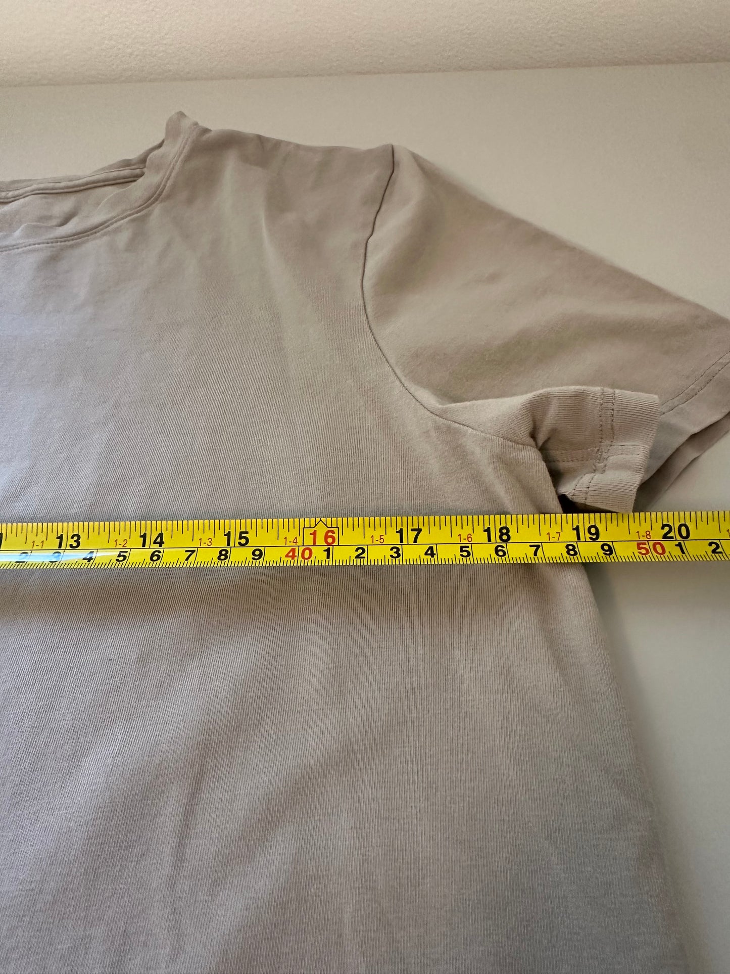 Lululemon Love Crewneck T-Shirt in Riverstone | Size 8