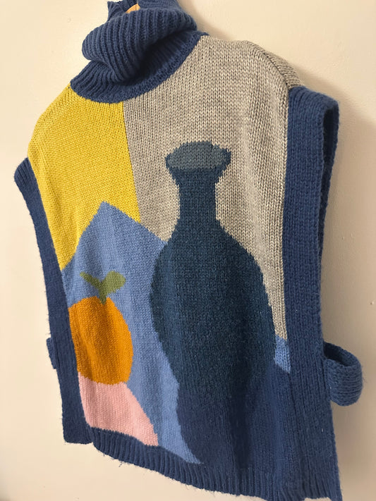 Laura Dalgaard x Anthropologie Fruit Still Life Sweater Vest | One Size