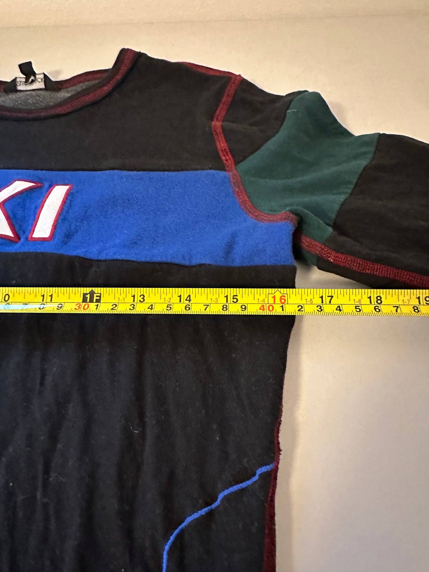 Alp N Rock “Retro Apres Crew” Long Sleeve Embroidered Shirt | Size Medium