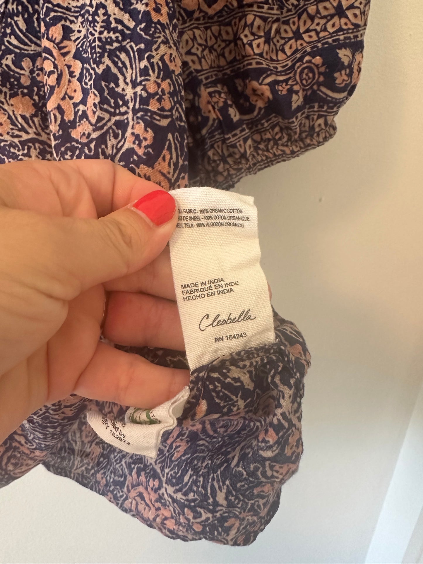 Cleobella Johana Blouse in Cecil Print - Size Small