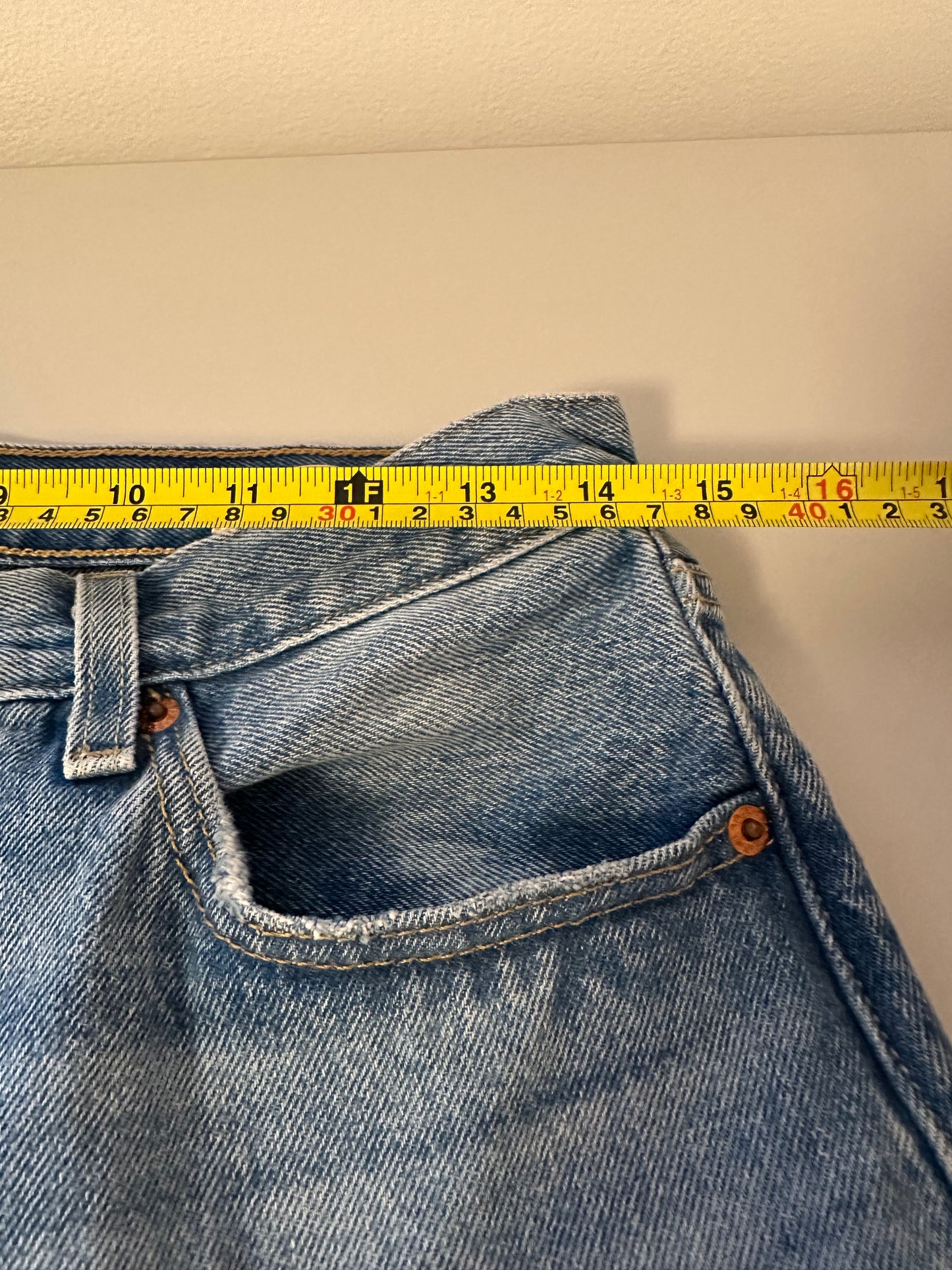 Levi's 501 150th Anniversary 90s Patchwork Jeans Road Tripping | Size 27