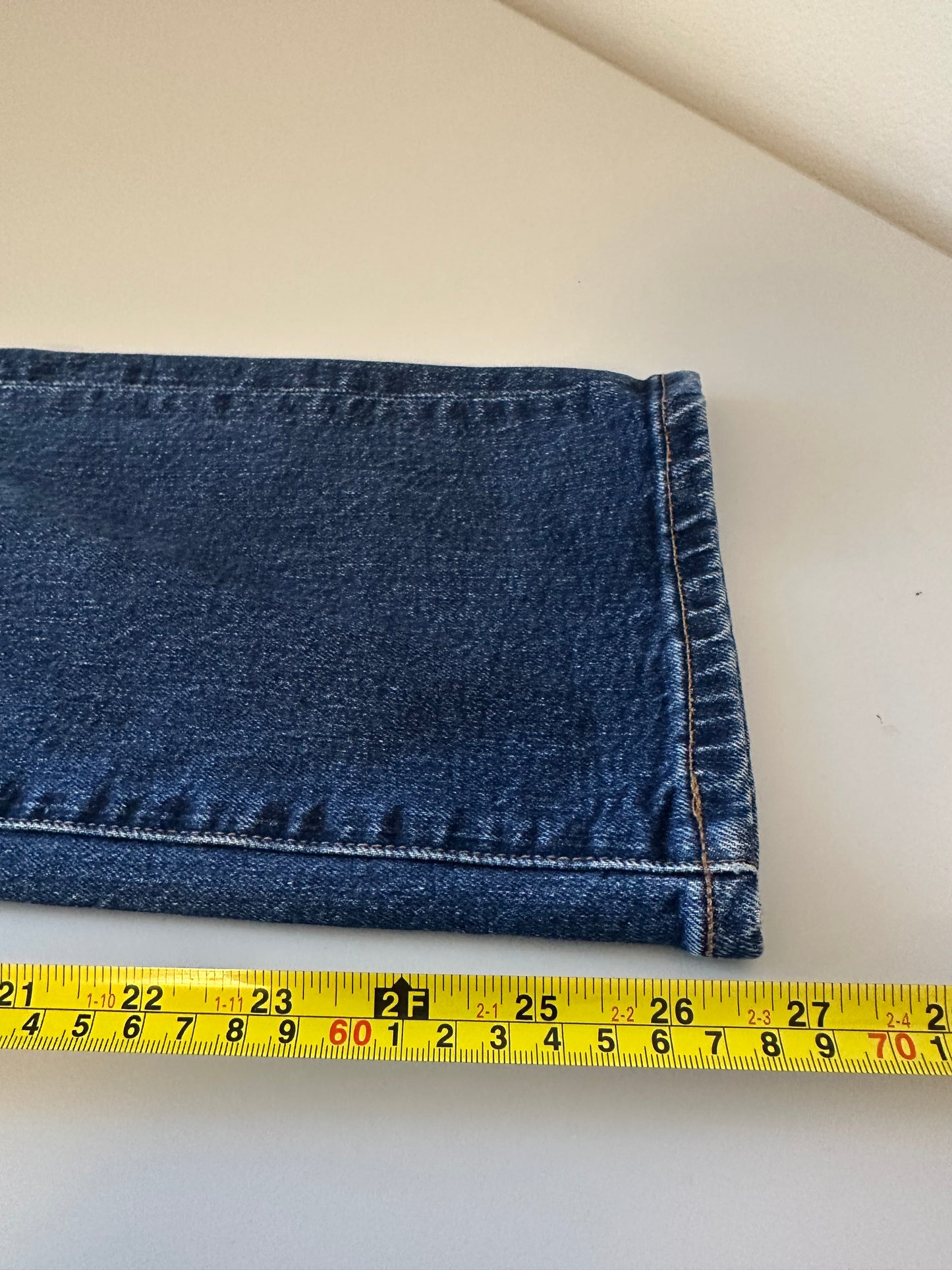 Madewell Cruiser Straight Leg Medium Wash Jeans With Stretch | Size 27