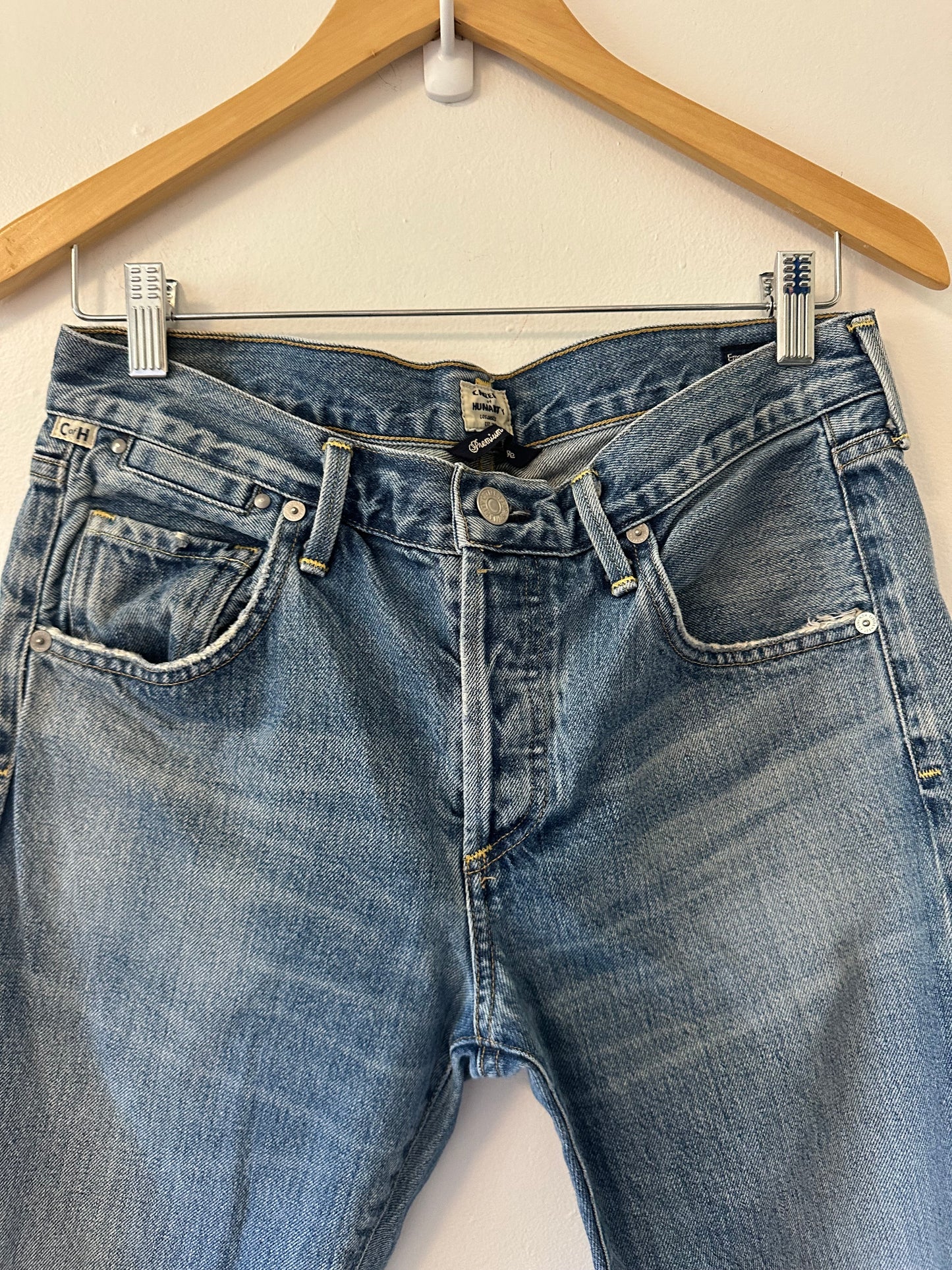 Citizens Of Humanity Emerson Crop Petite Slim Boyfriend Jeans | Size 27