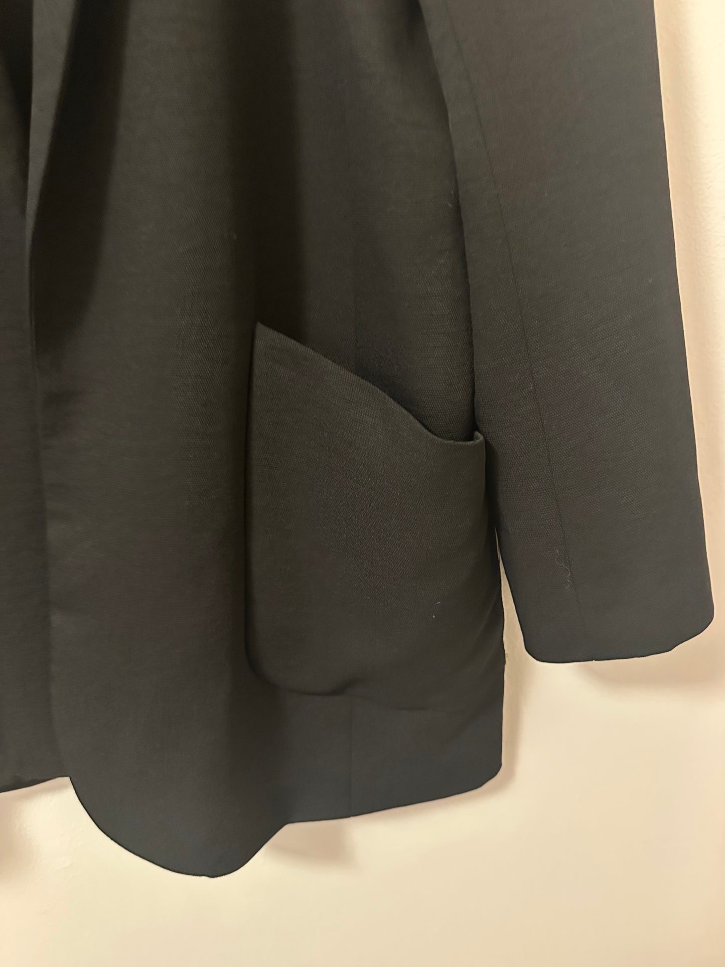 Anthropologie Cartonnier Open Black Blazer - Size 10