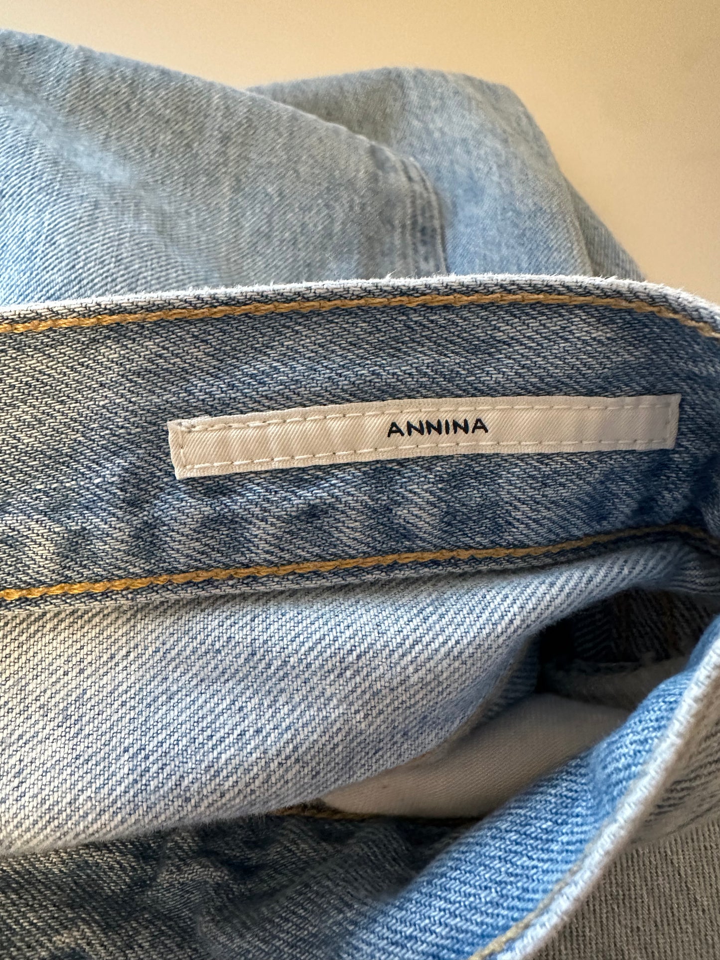 Citizens Of Humanity Annina Light Blue Straight Leg Jeans | Size 29