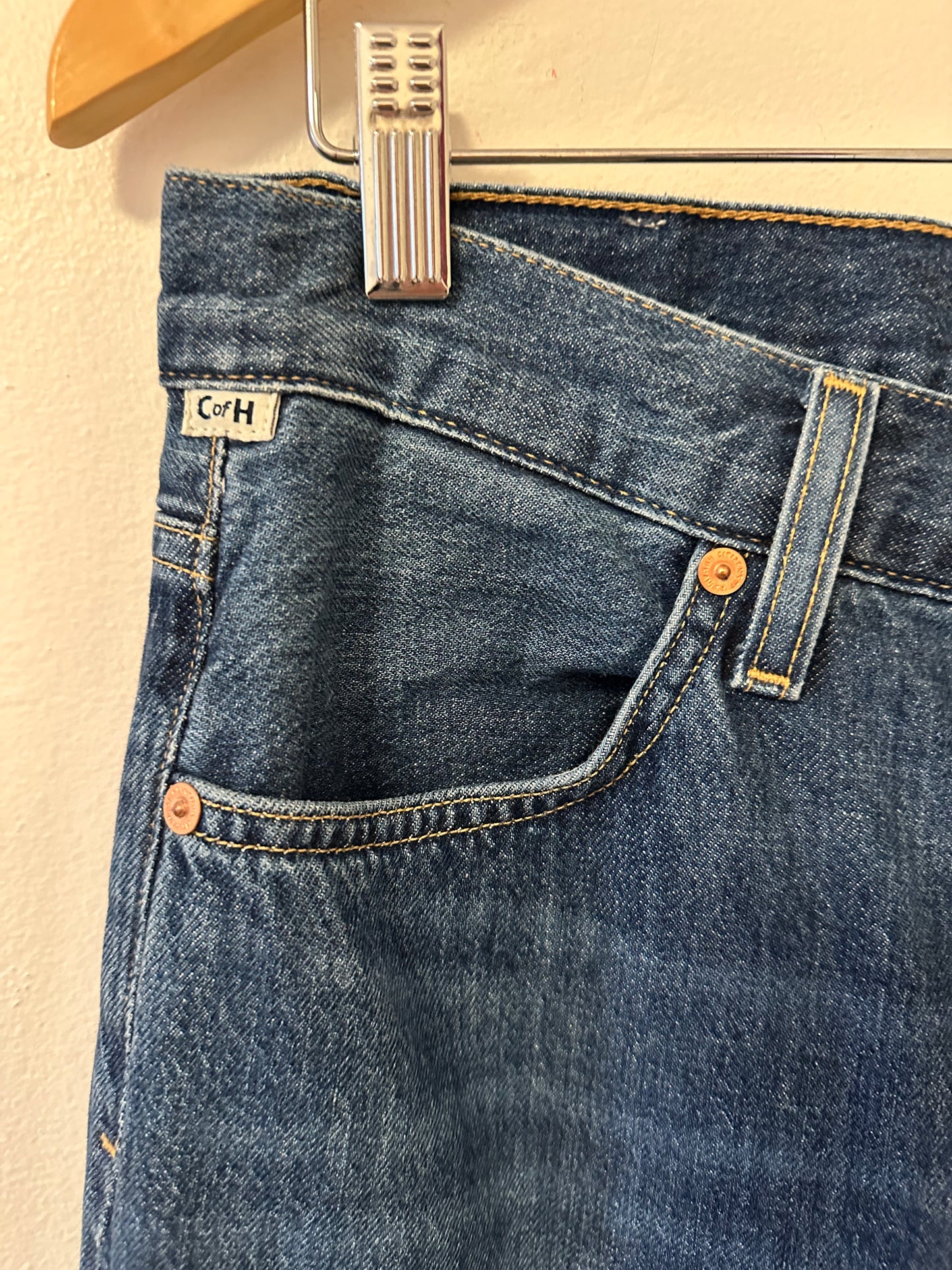 Citizens Of Humanity Annina Straight Leg Cotton Jeans | Size 29