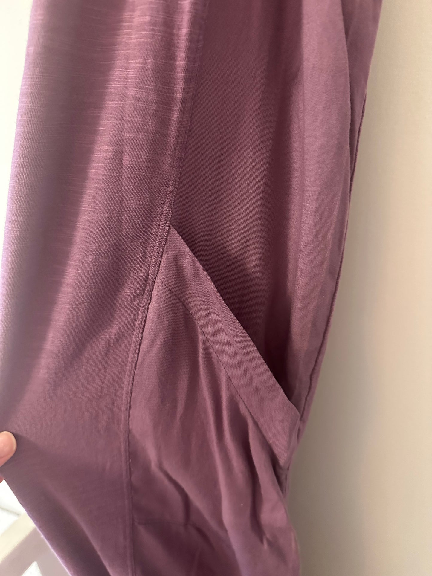 Daily Practice by Anthropologie Relaxed Midi Dress in Violet - Size Small