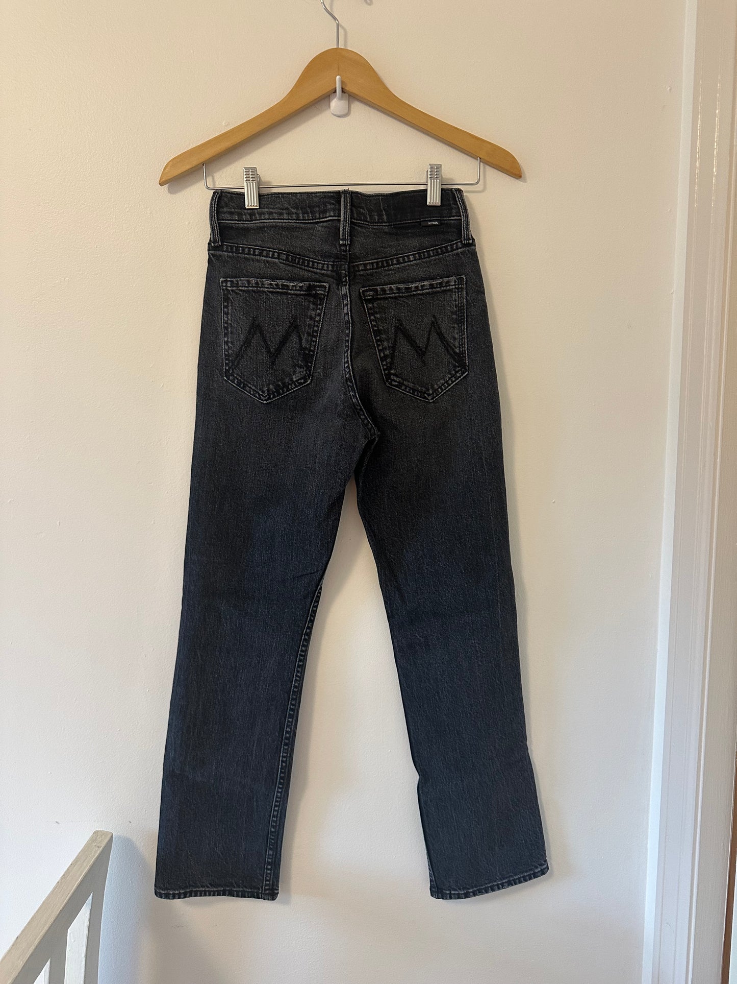 MOTHER The Tomcat Ankle Straight Leg Jeans in On The Fly - Size 24