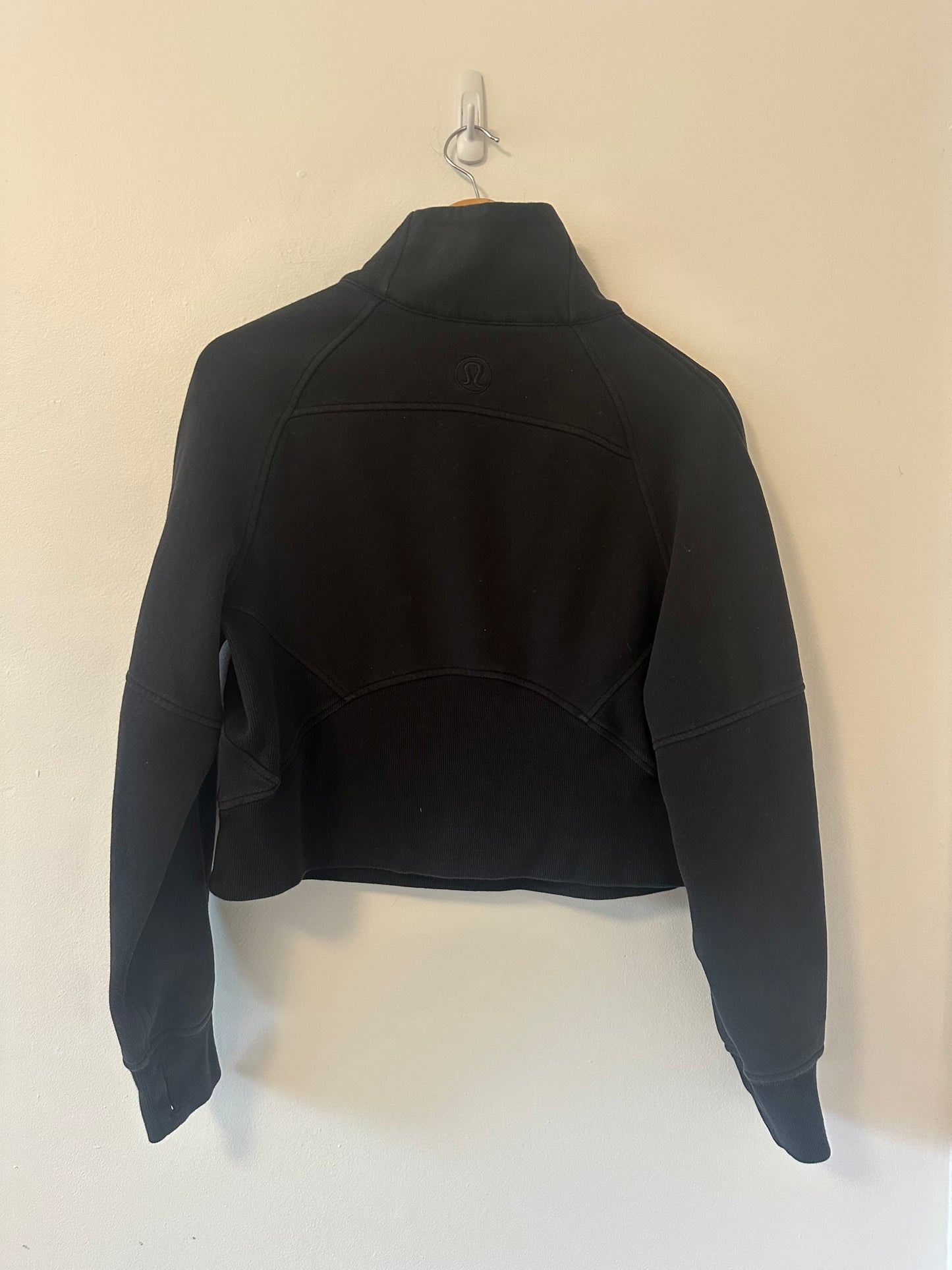 Lululemon Athletica - Scuba Oversized Funnel-Neck Half Zip in Black | Size XS/S