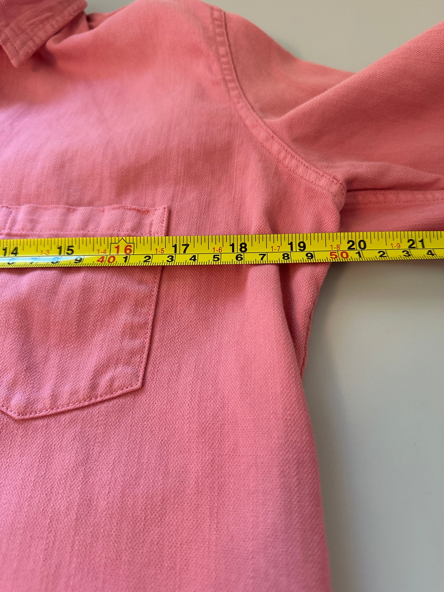 Frank & Eileen Pink Relaxed Fit Button Down Shirt | Size Medium