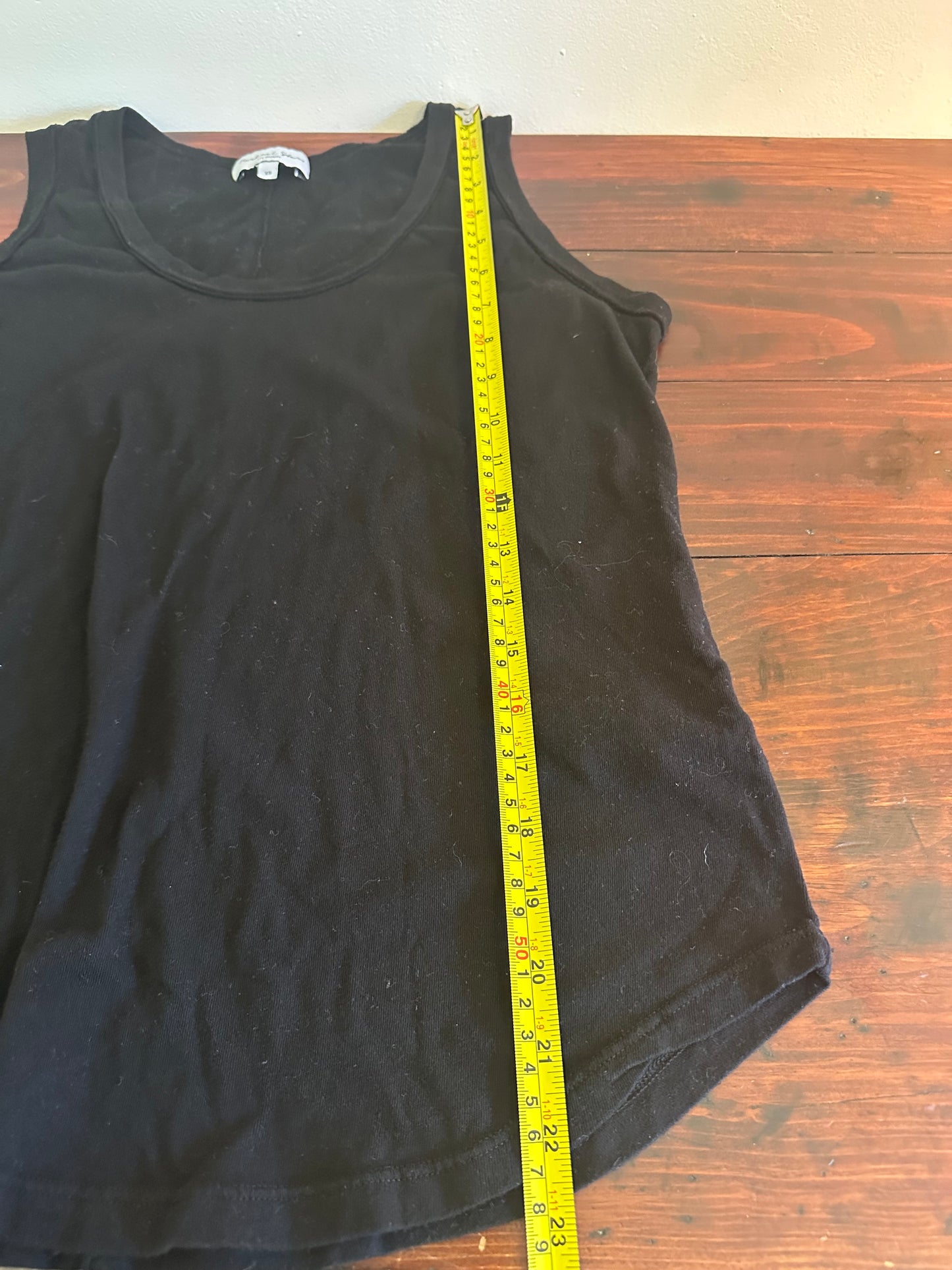 Michael Stars Classic Black Tank Top - Size XS