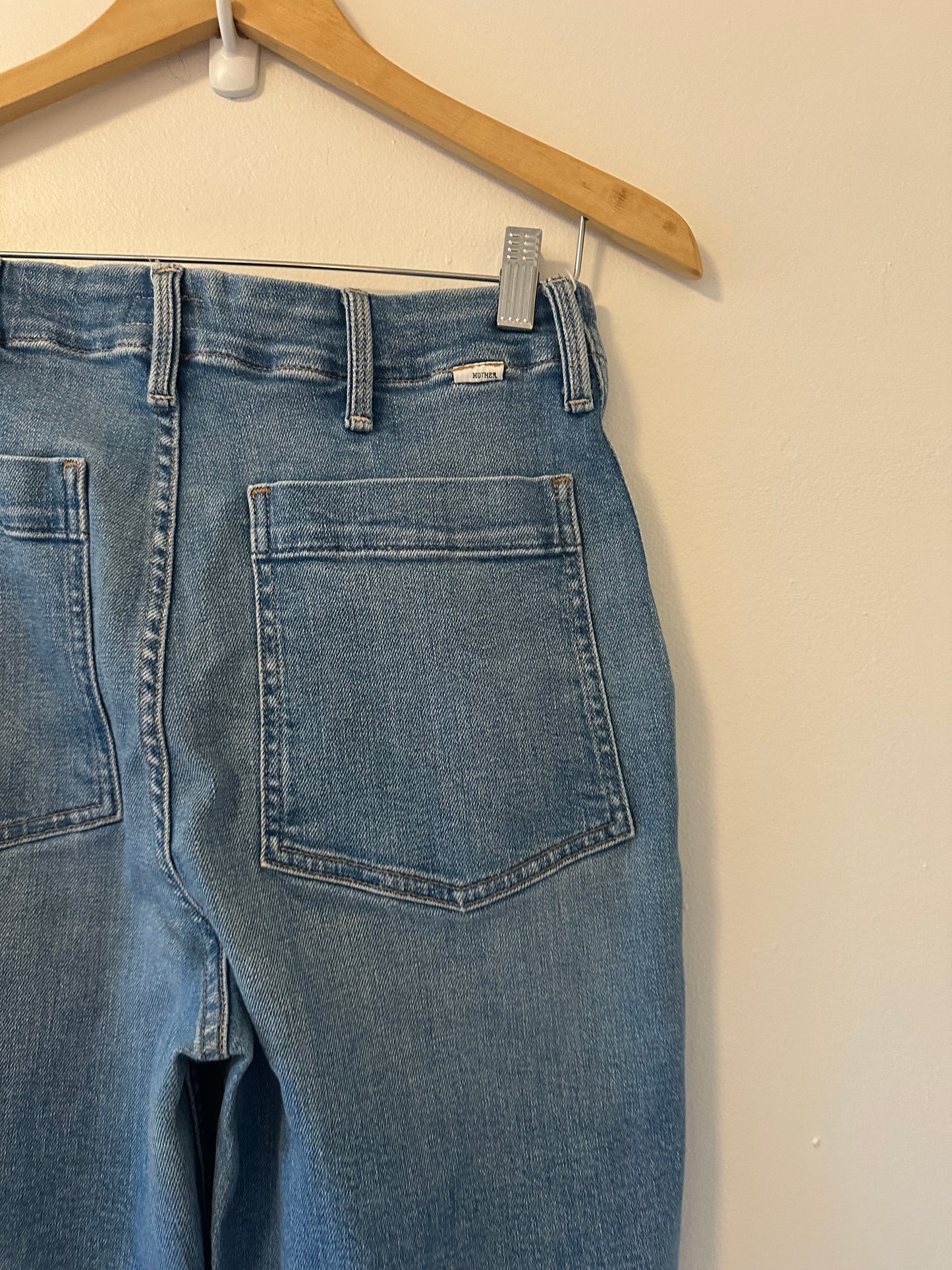 MOTHER The Patch Pocket Private Flood In Flag Me Down - Size 26