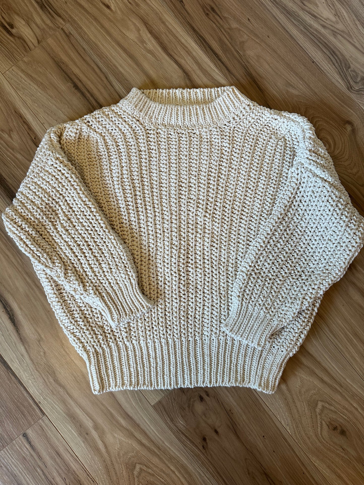 Babaa No18 Jumper Sweater in Natural - Size Small