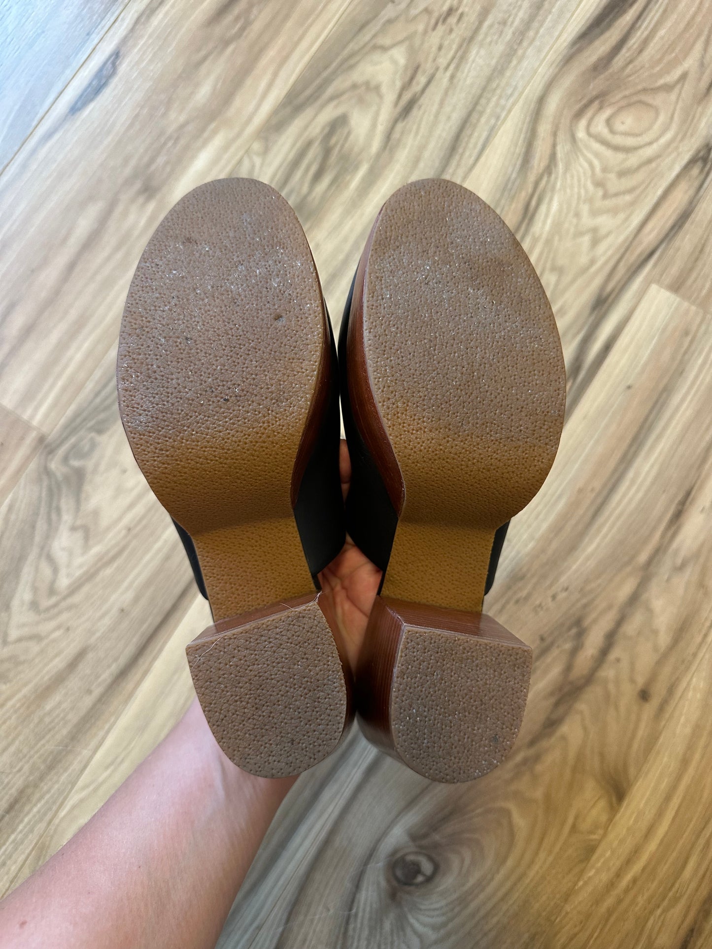 Fortress Ava Clog Mule in Black - Size 38