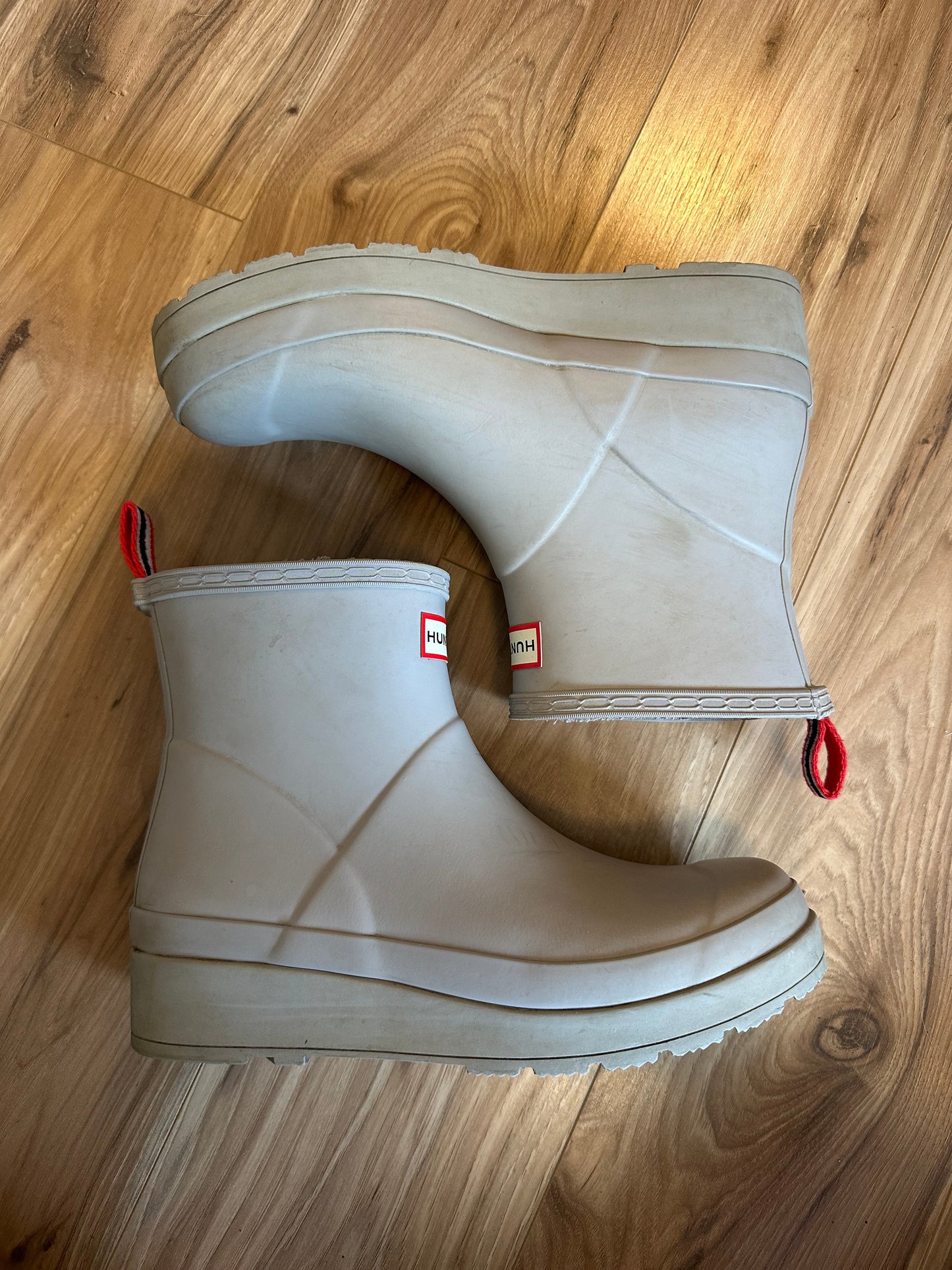 Hunter Women's Original Play Short Rain Boots in Gray - Size UK 6 / US 8