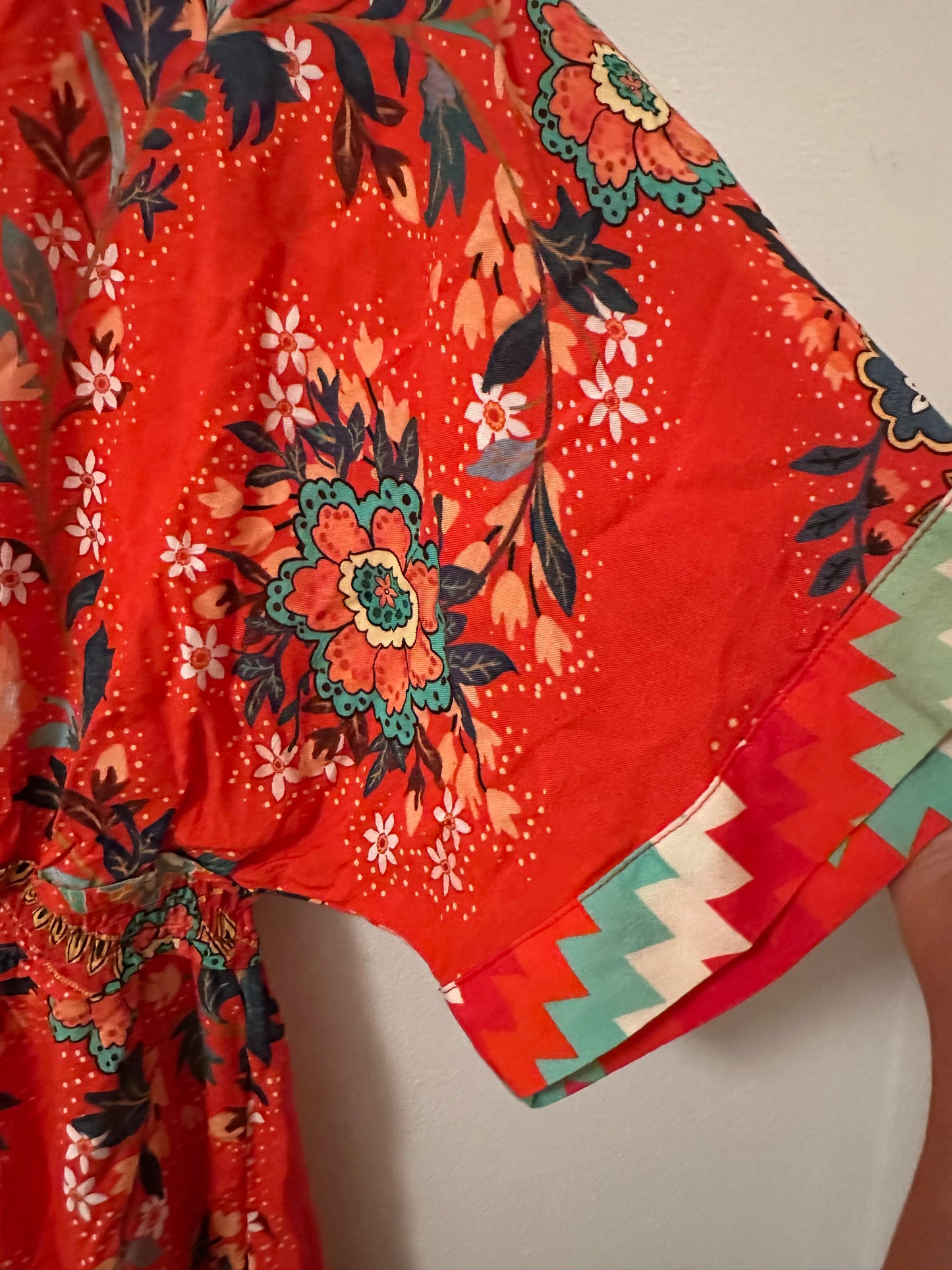 Farm Rio for Anthropologie Jane Mini Dress Size XS Petite