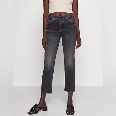 MOTHER The Tomcat Ankle Straight Leg Jeans in On The Fly - Size 24
