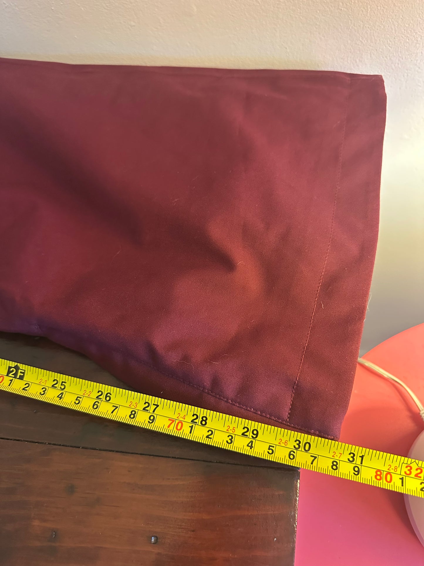 Burton Burgundy Cargo Snowboard Snow Pants - Size Medium