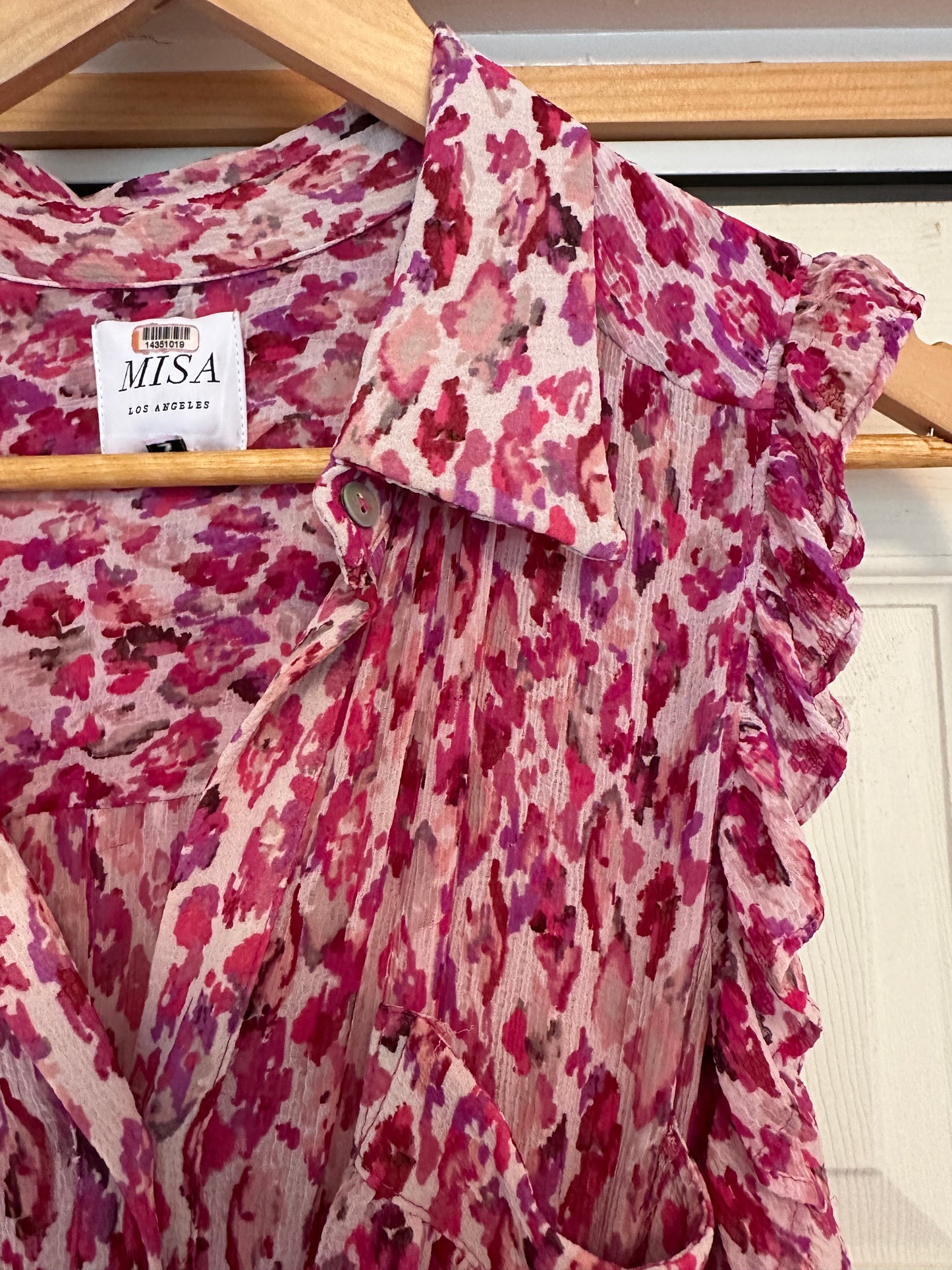 Misa Los Angeles Trina Floral Maxi Dress Size Small