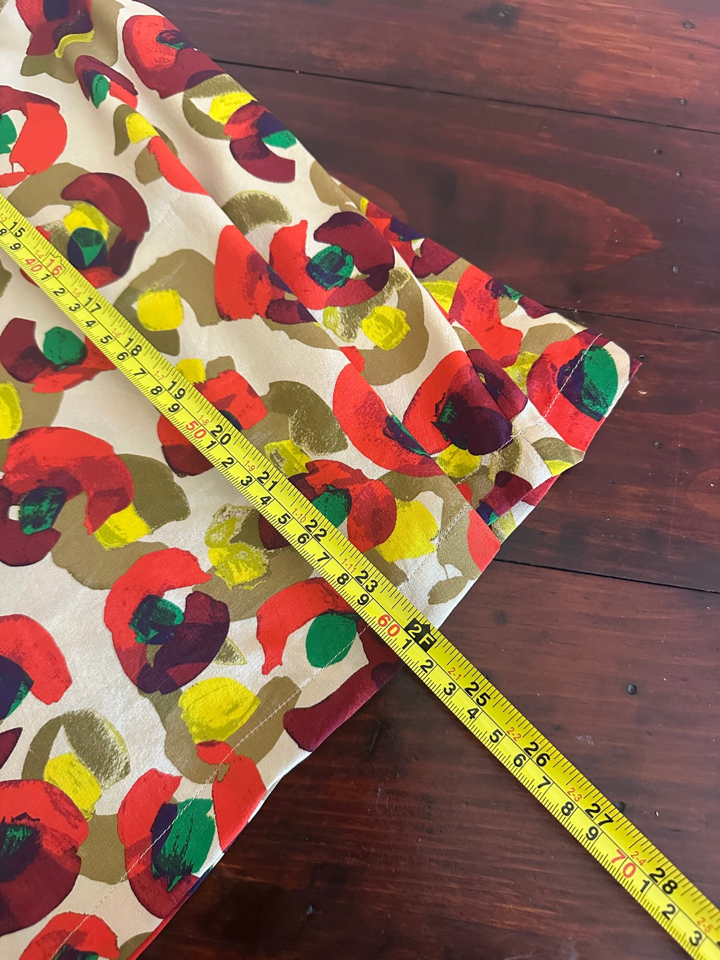 M.M. LaFleur New York Poppy Floral Tank Top - Size Medium