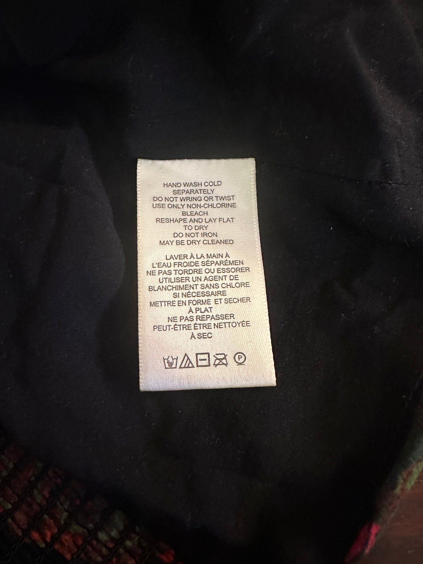 Free People Oh La La Floral Blouse - Red and Black in Size Medium